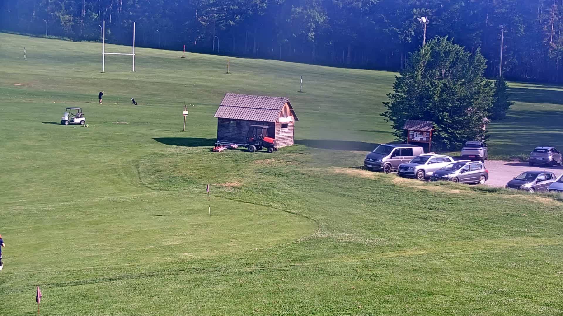Fontaine-les-Bassets: Gap-Départ des pistes