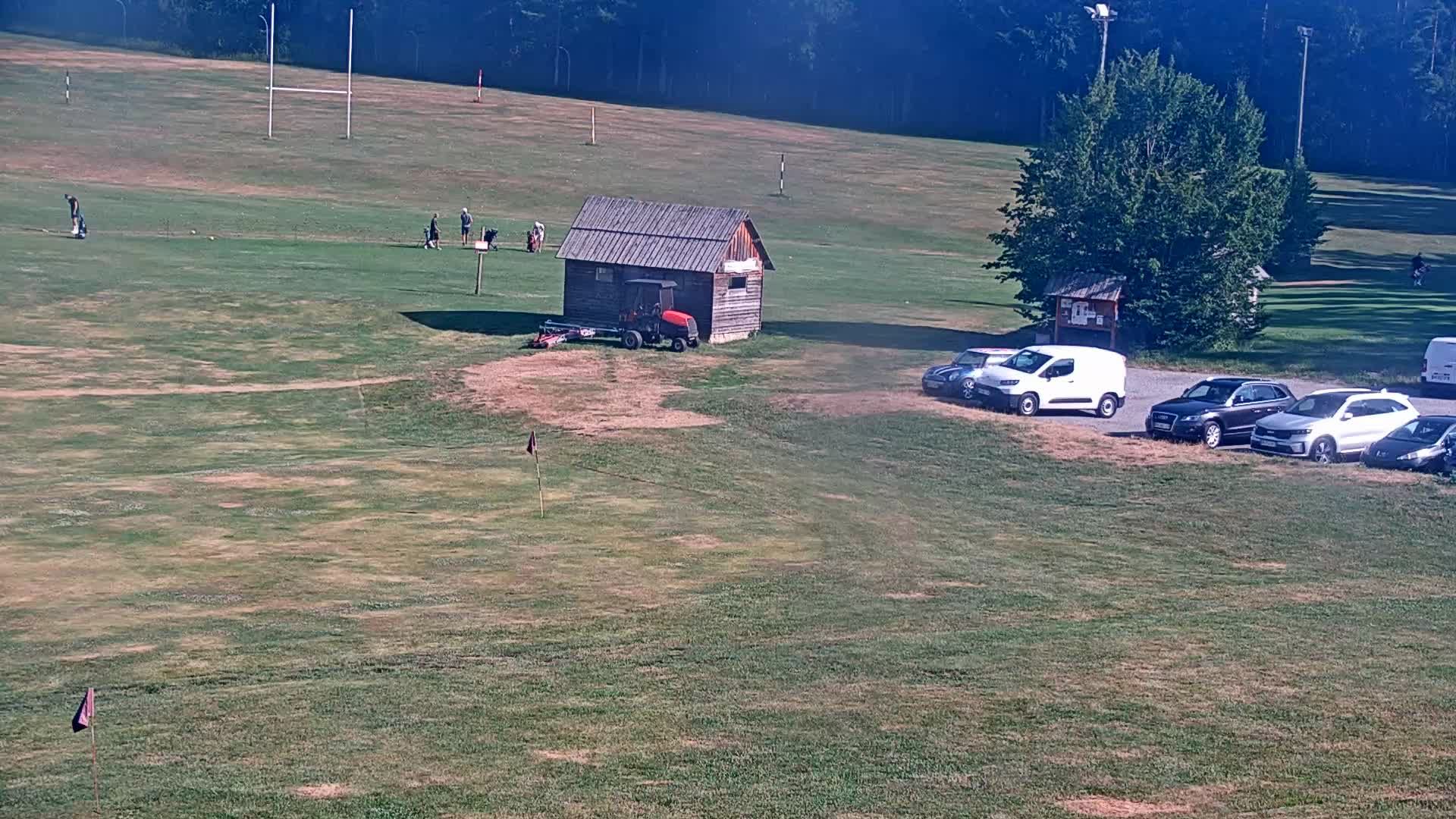 Fontaine-les-Bassets: Gap-Départ des pistes