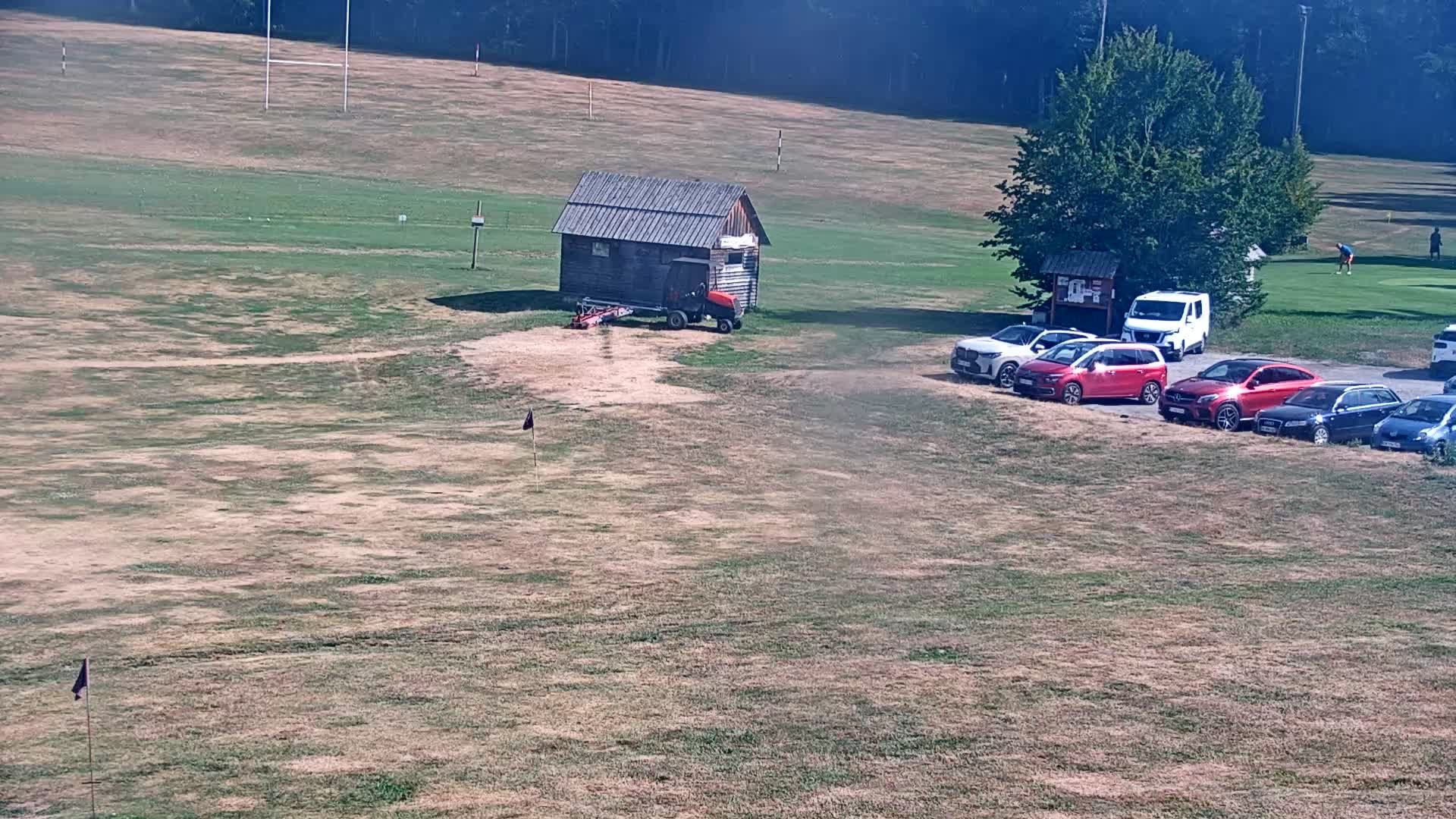 Fontaine-les-Bassets: Gap-Départ des pistes