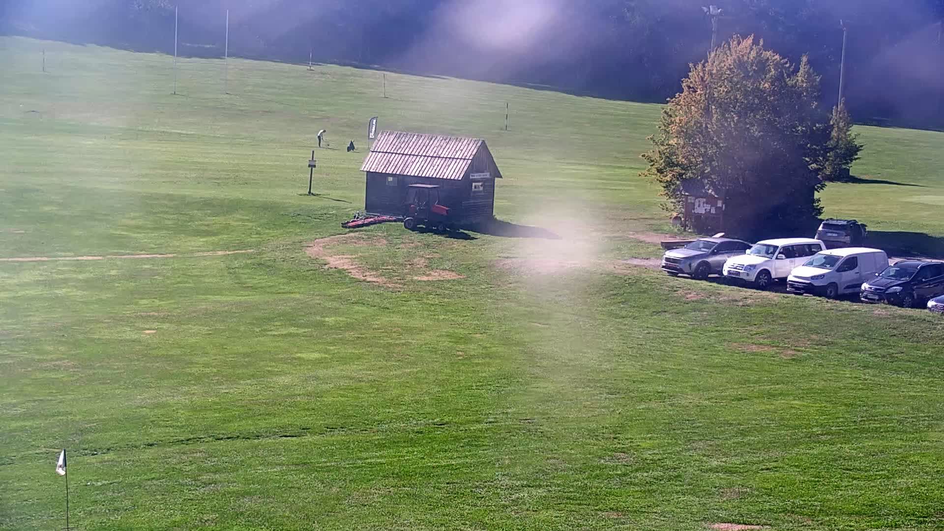 Fontaine-les-Bassets: Gap-Départ des pistes