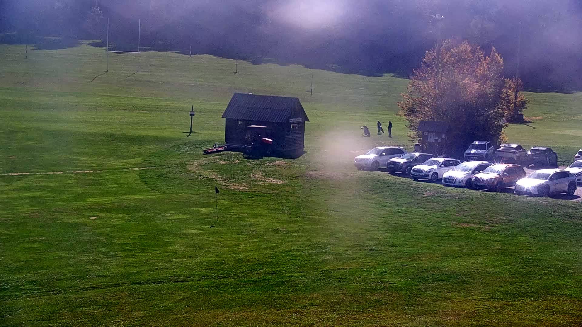 Fontaine-les-Bassets: Gap-Départ des pistes