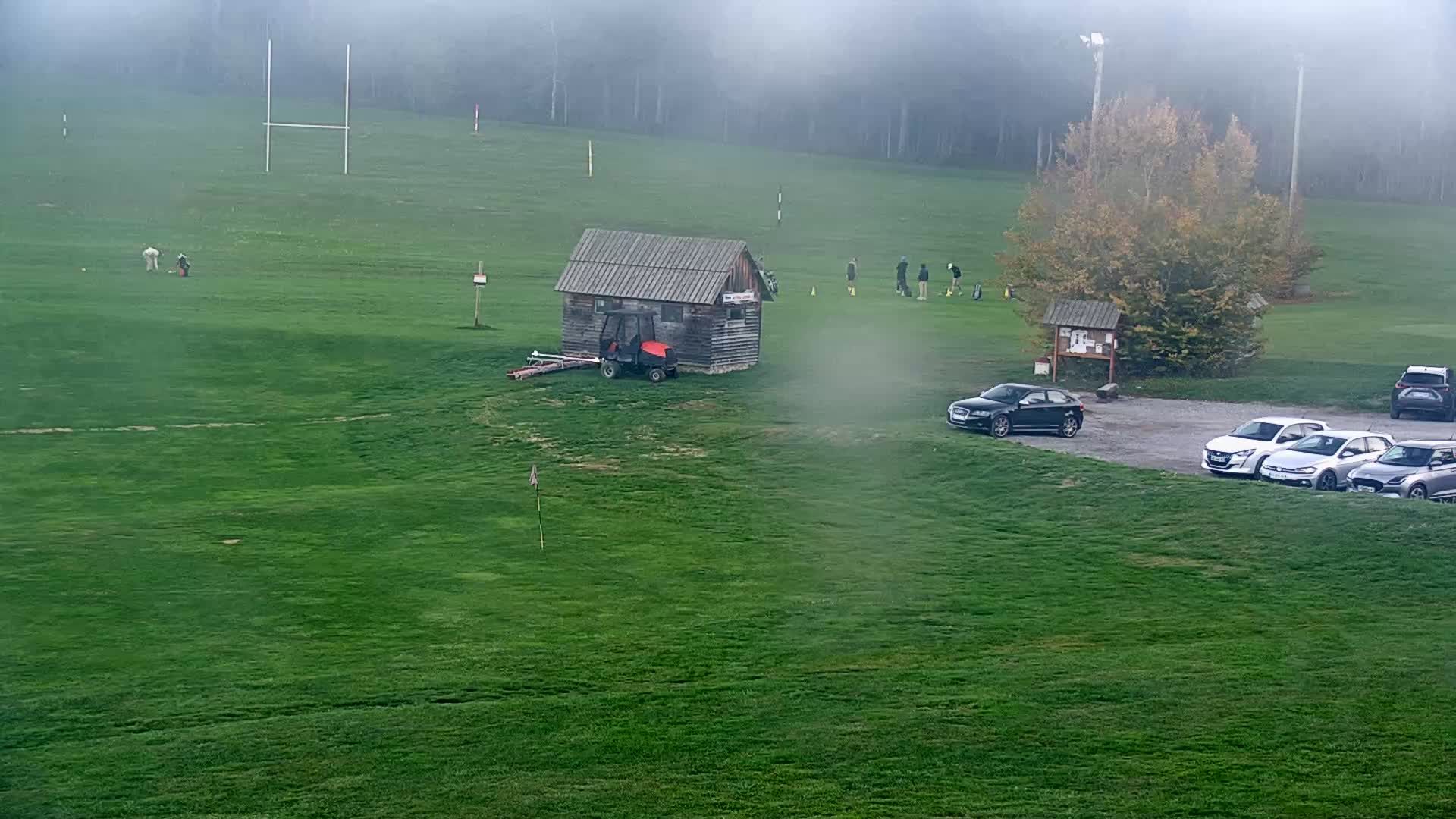 Fontaine-les-Bassets: Gap-Départ des pistes