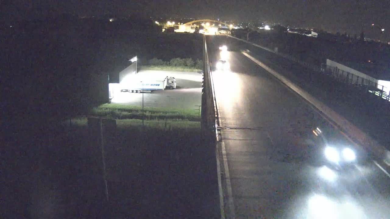 Saint-Julien-en-Genevois: A401 Douane de Bardonnex, vue orientée vers Genève