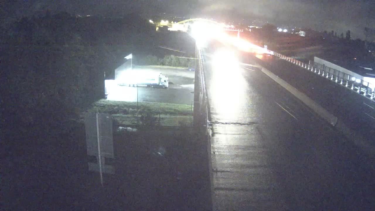 Saint-Julien-en-Genevois: A401 Douane de Bardonnex, vue orientée vers Genève