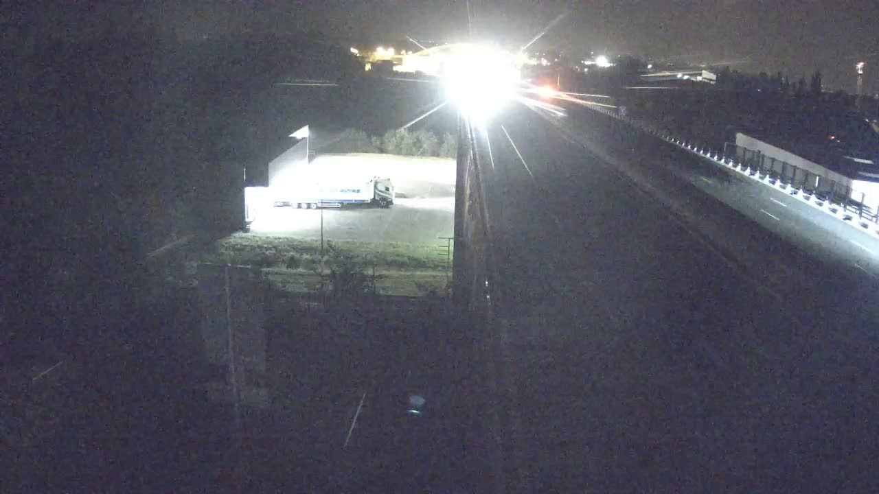 Saint-Julien-en-Genevois: A401 Douane de Bardonnex, vue orientée vers Genève