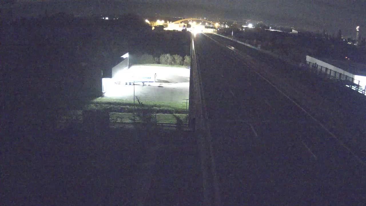 Saint-Julien-en-Genevois: A401 Douane de Bardonnex, vue orientée vers Genève