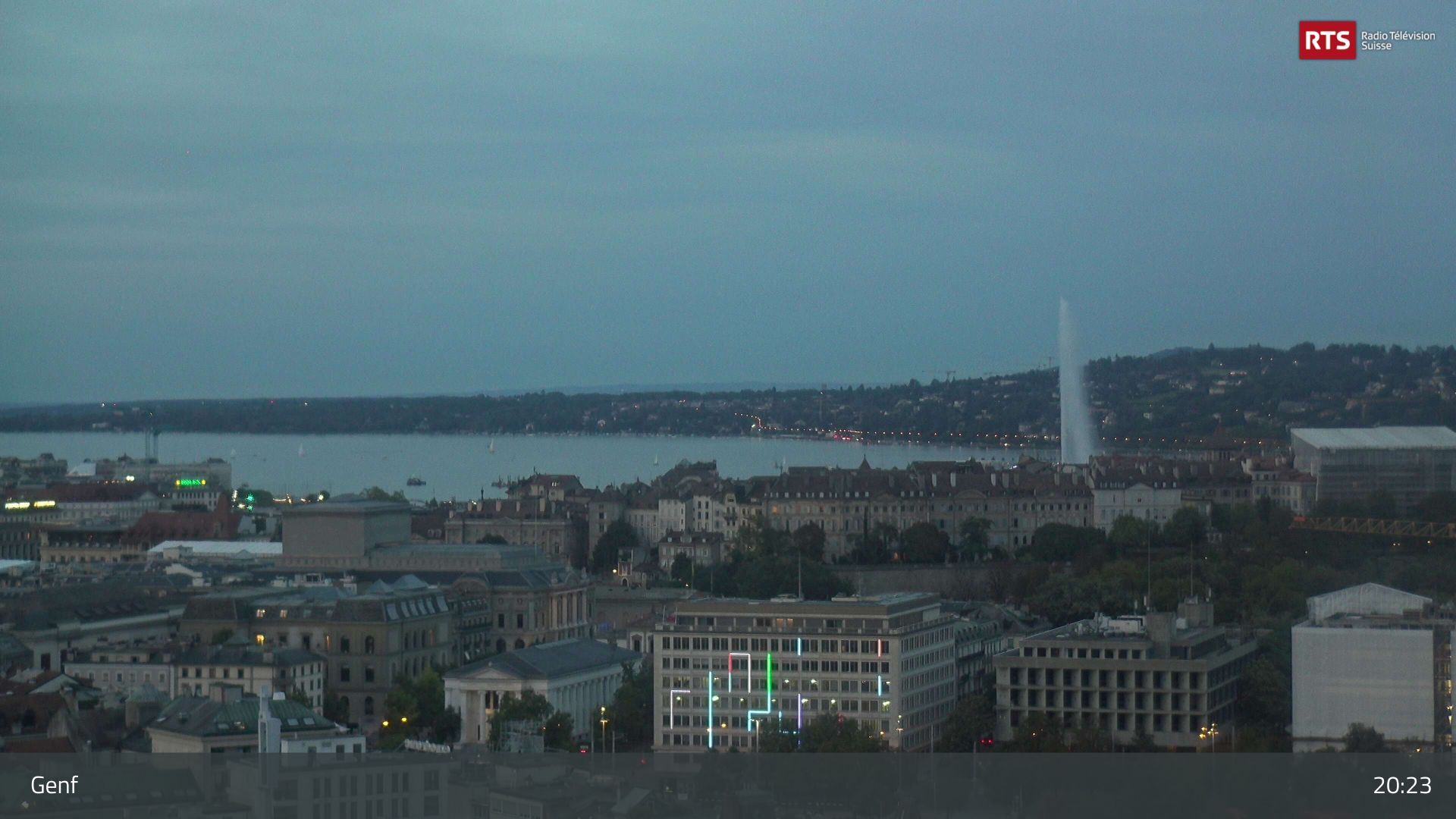 Genève: Gebäude des RTS