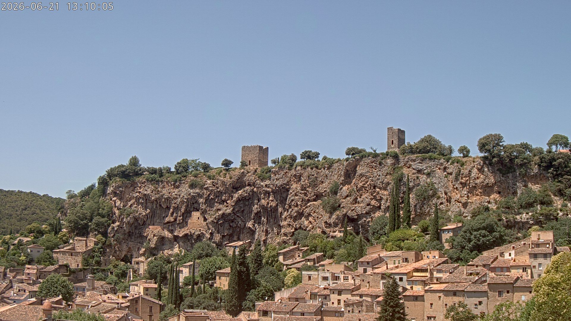Cotignac: Le rocher de