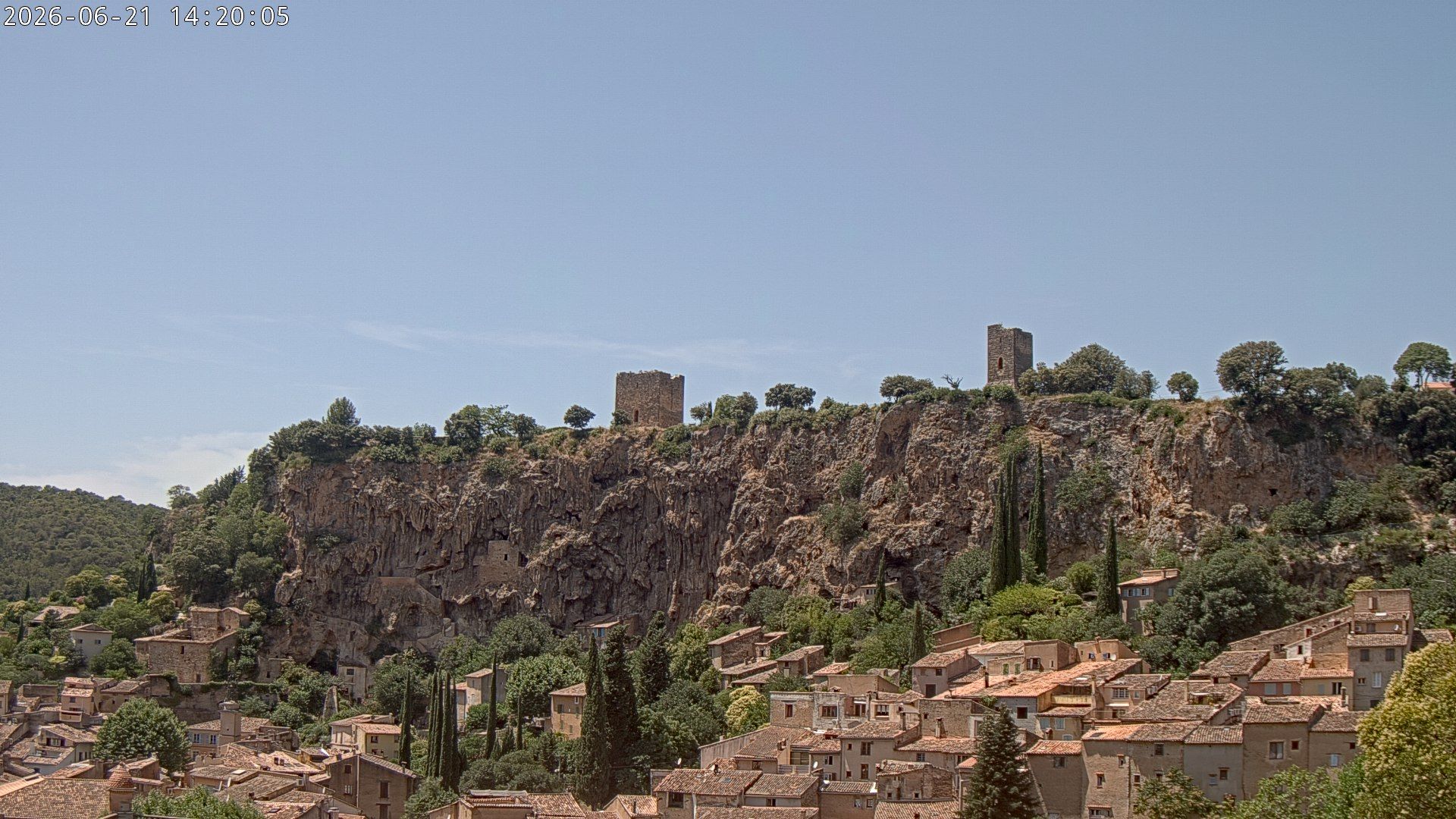 Cotignac: Le rocher de