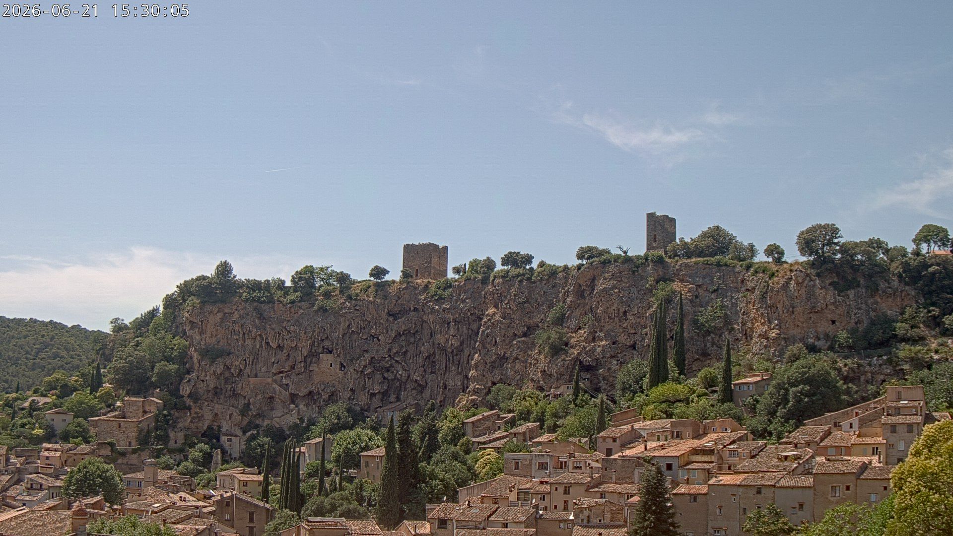 Cotignac: Le rocher de