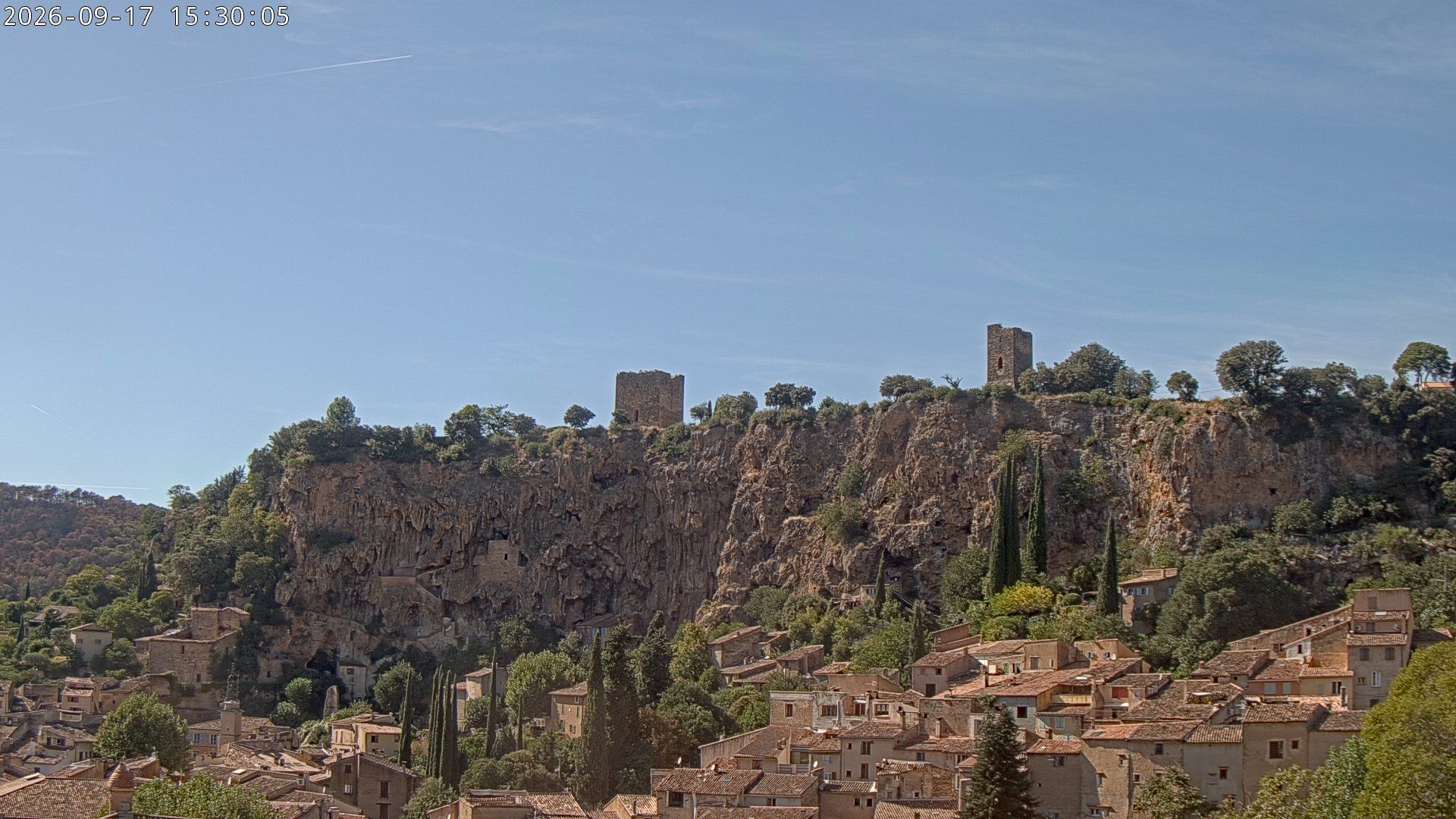 Cotignac: Le rocher de