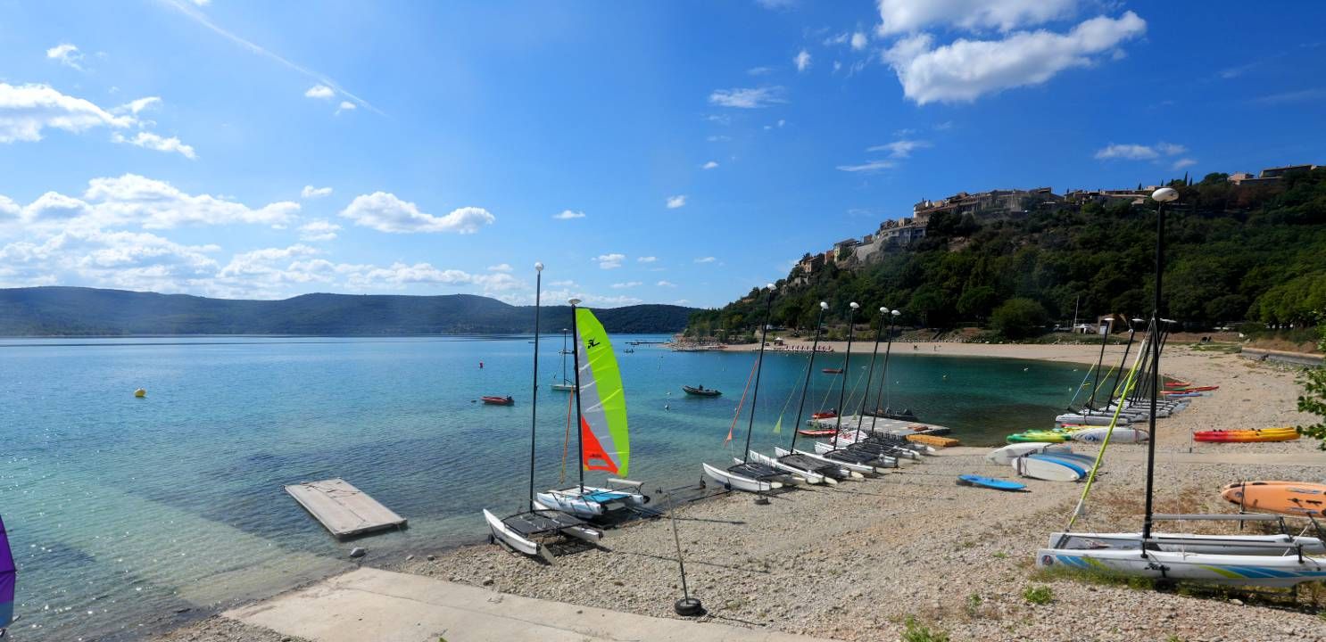 Sainte-Croix-du-Verdon › Sud-ouest: Lac-loc