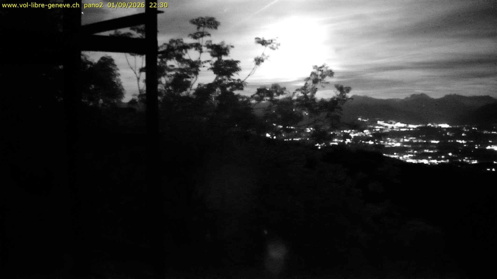 Monnetier-Mornex › Est: Geneva from Saleve Mt