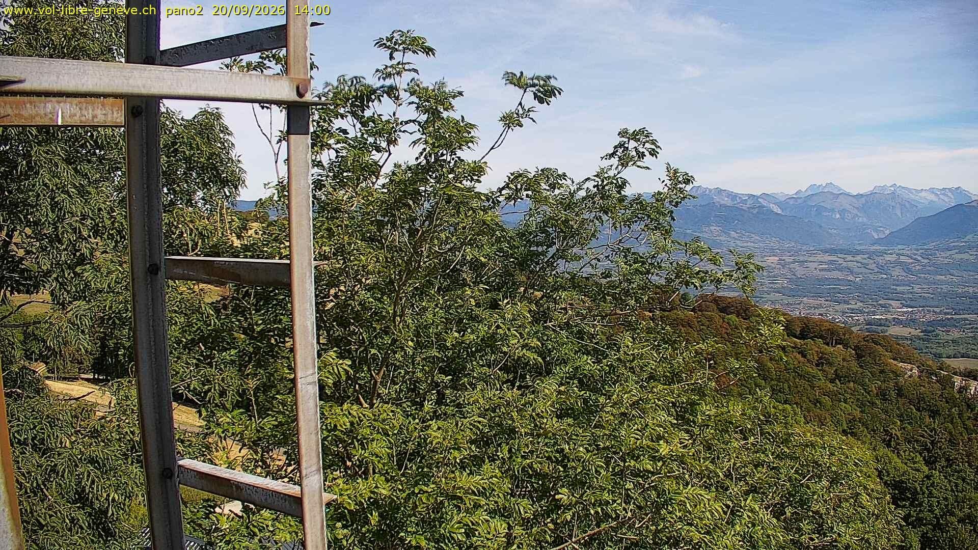 Monnetier-Mornex › Est: Geneva from Saleve Mt