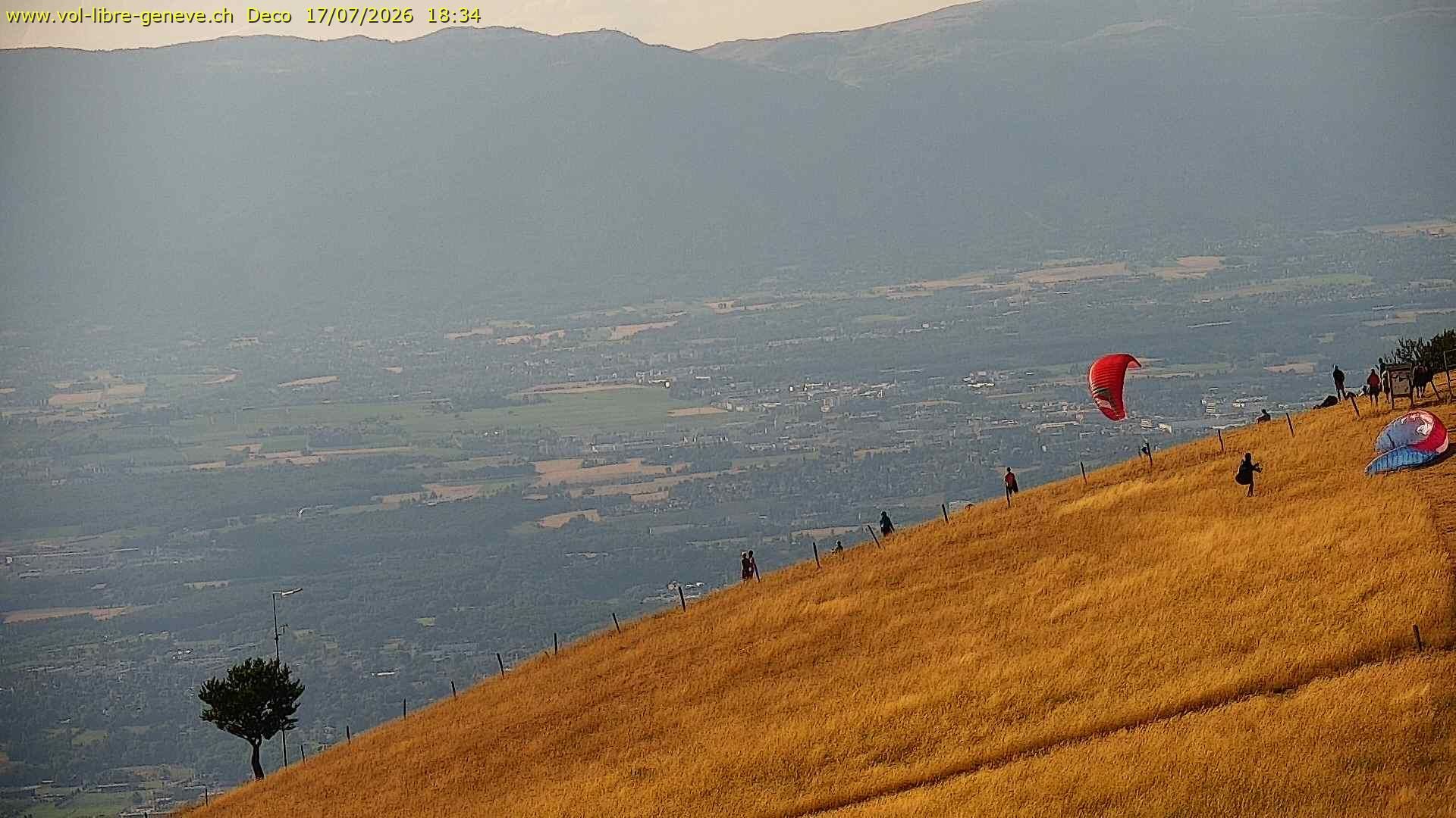 Collonges-sous-Salève: Salève, vue du décollage parapente