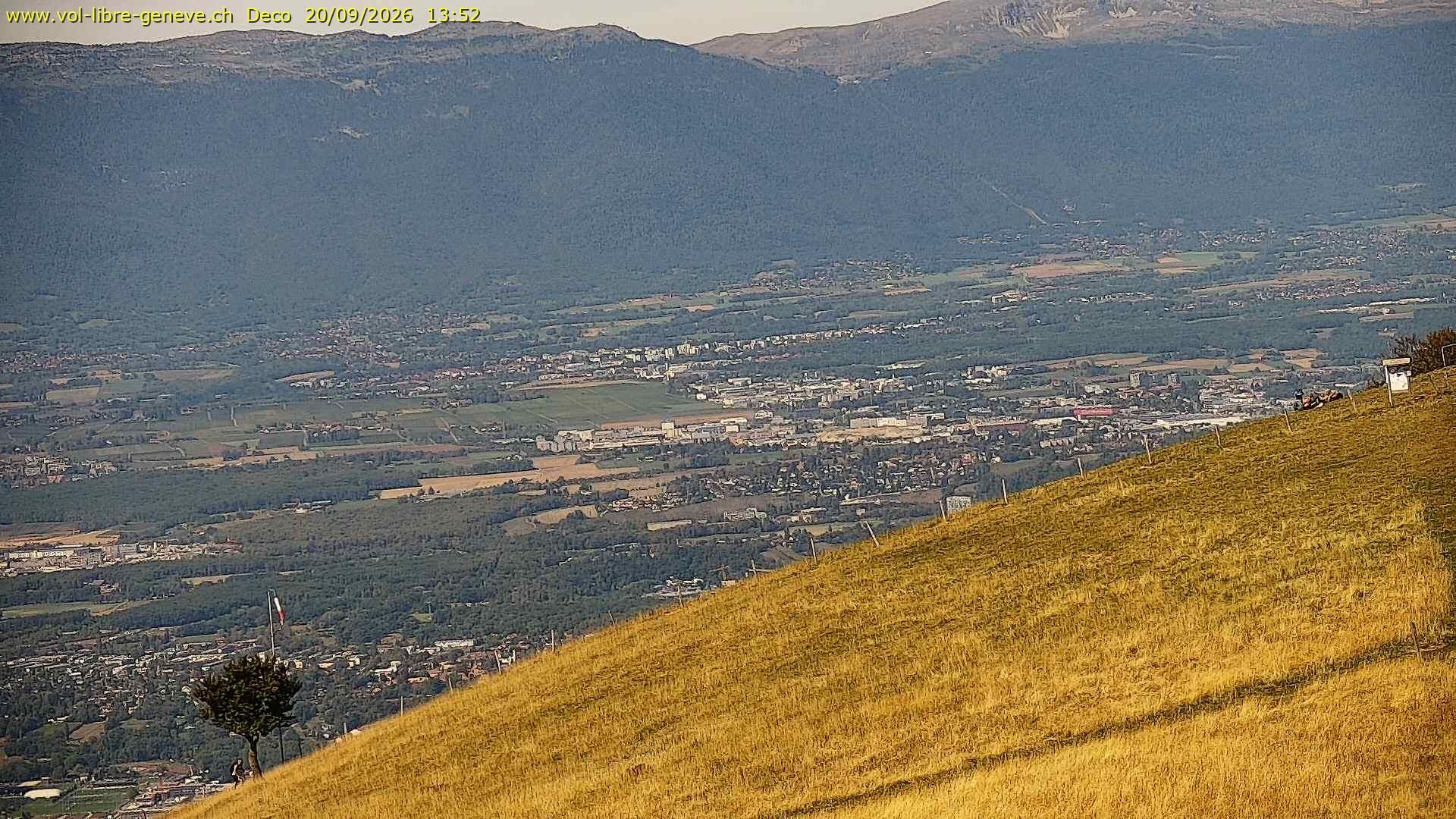 Collonges-sous-Salève: Salève, vue du décollage parapente