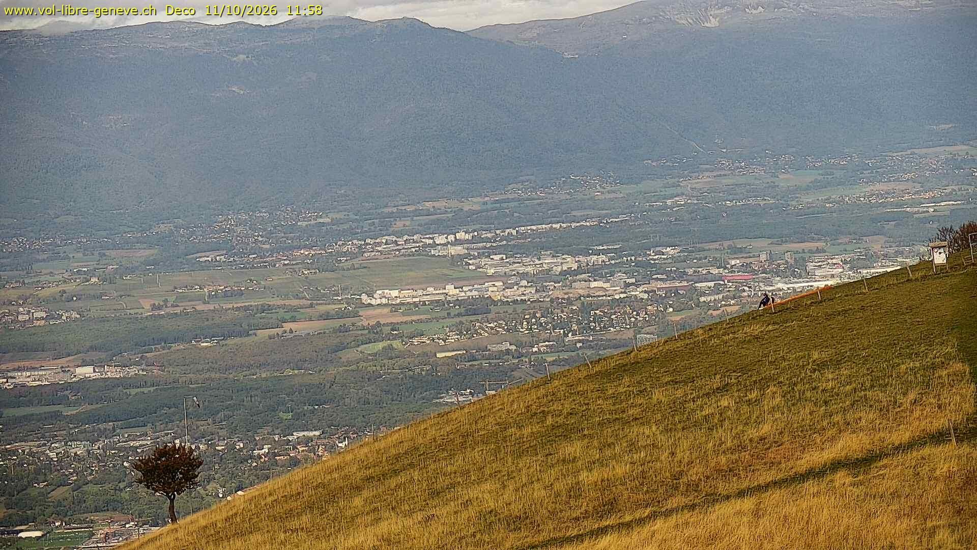 Collonges-sous-Salève: Salève, vue du décollage parapente