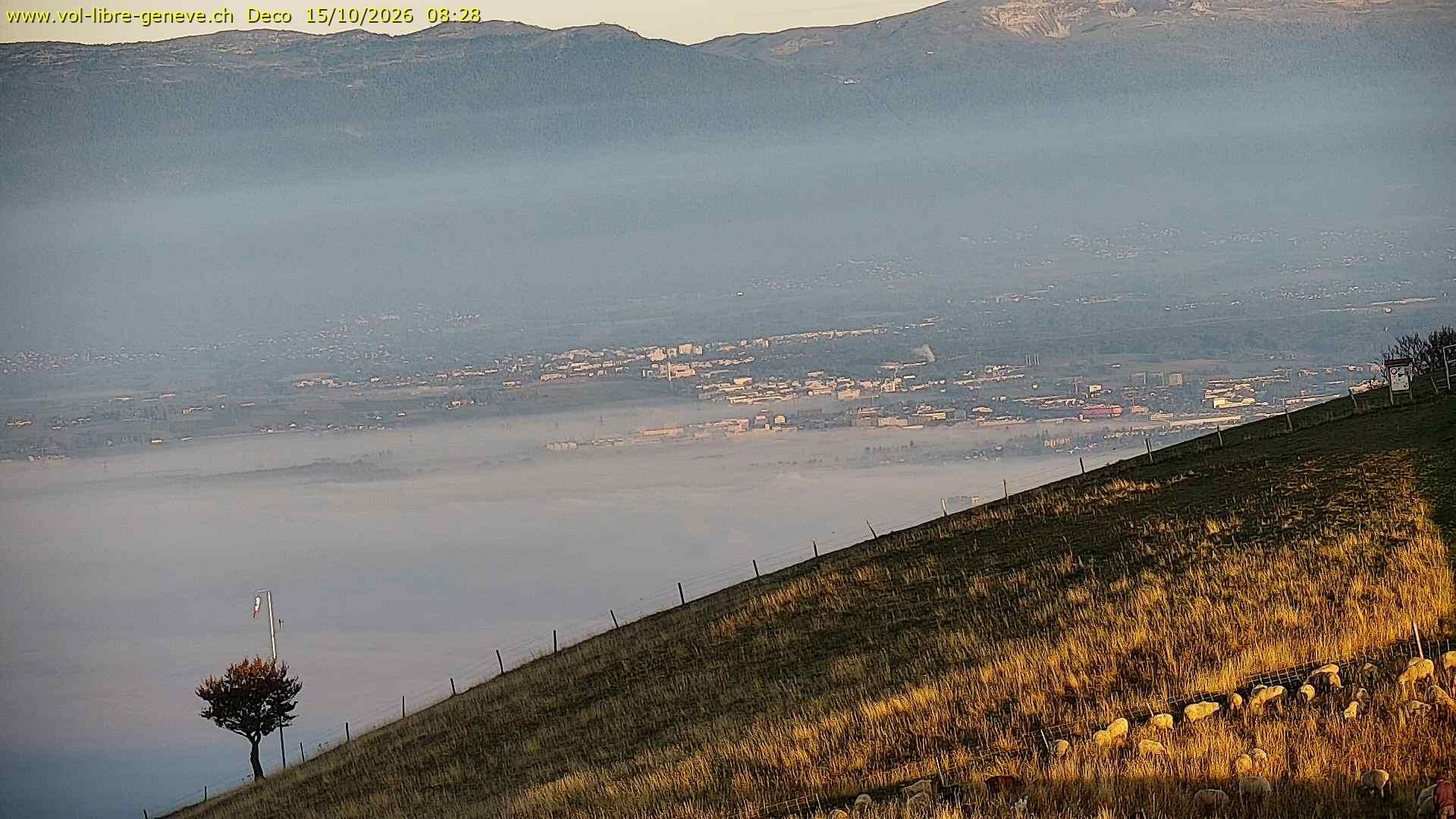 Collonges-sous-Salève: Salève, vue du décollage parapente