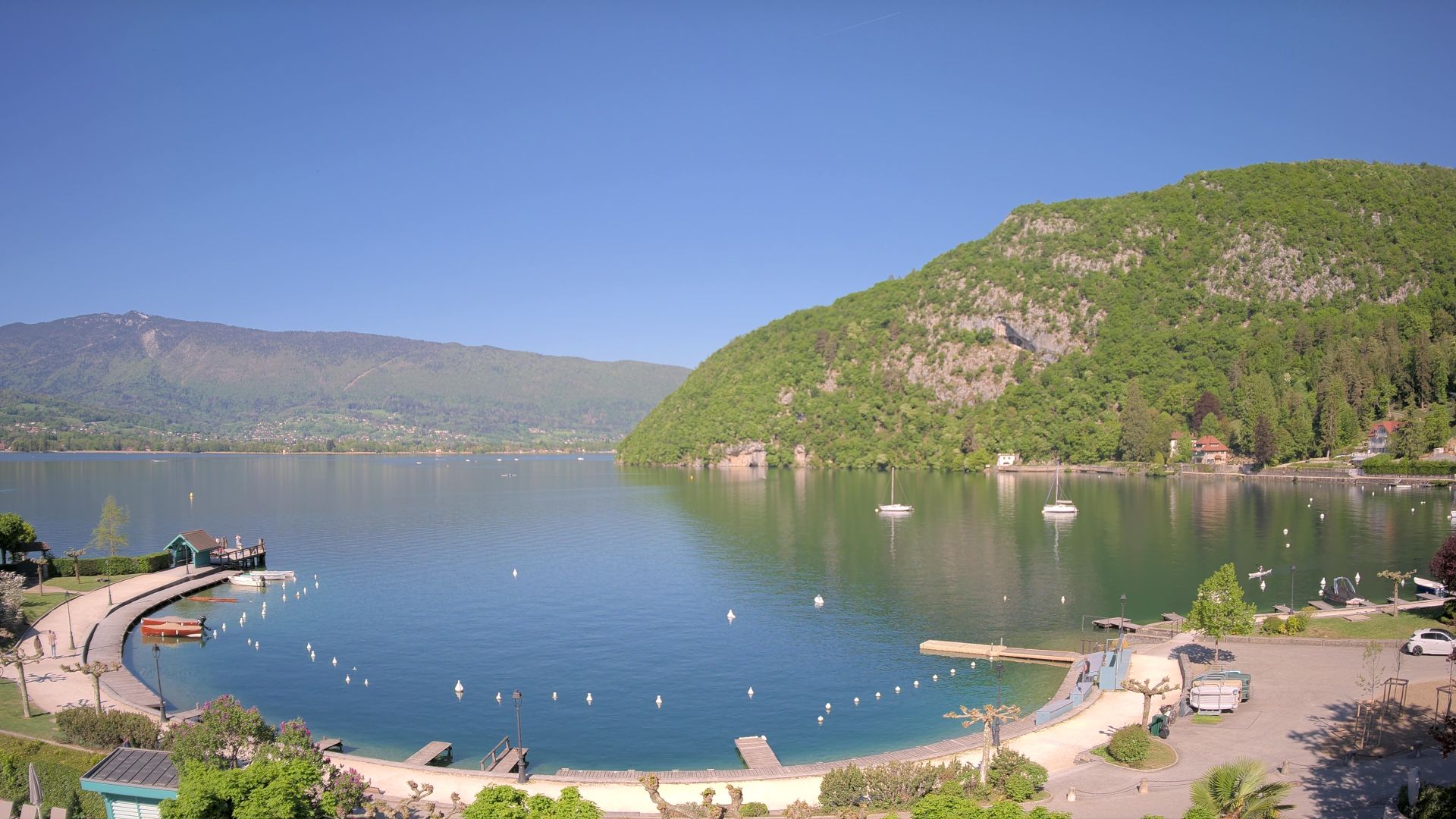 Talloires-Montmin: Baie de Talloires - Talloires - Lake Annecy - Annecy