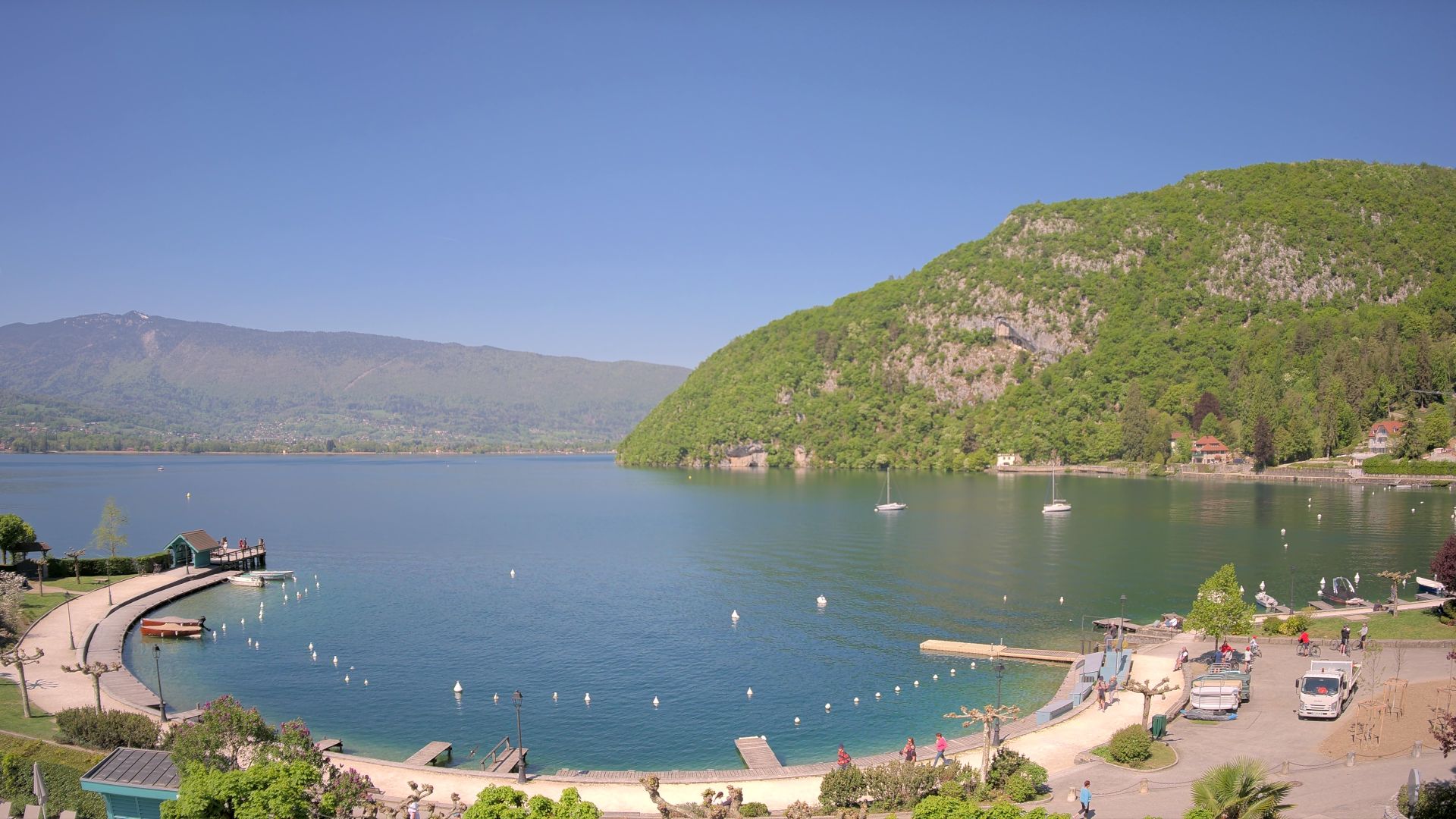 Talloires-Montmin: Baie de Talloires - Talloires - Lake Annecy - Annecy