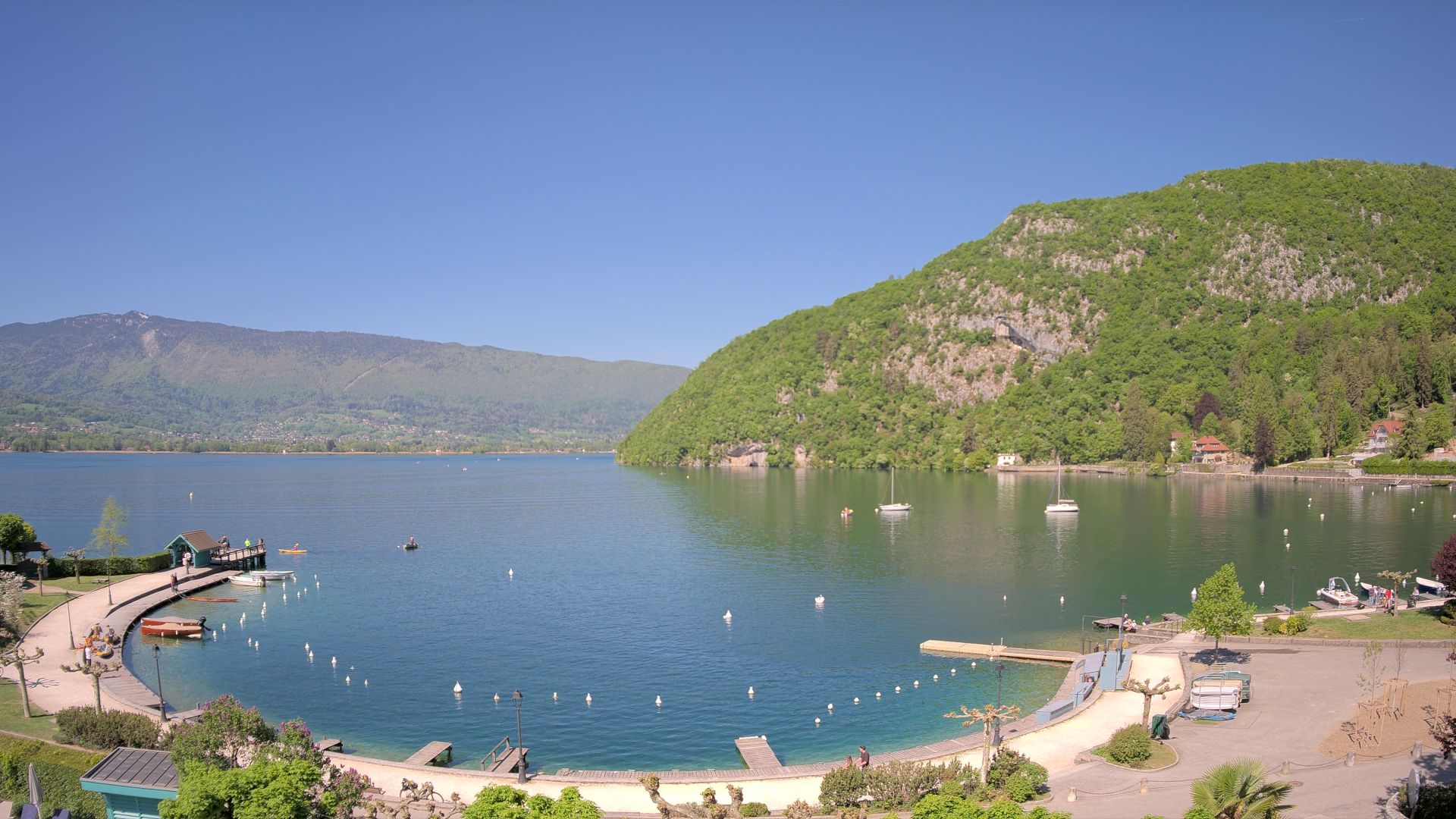 Talloires-Montmin: Baie de Talloires - Talloires - Lake Annecy - Annecy