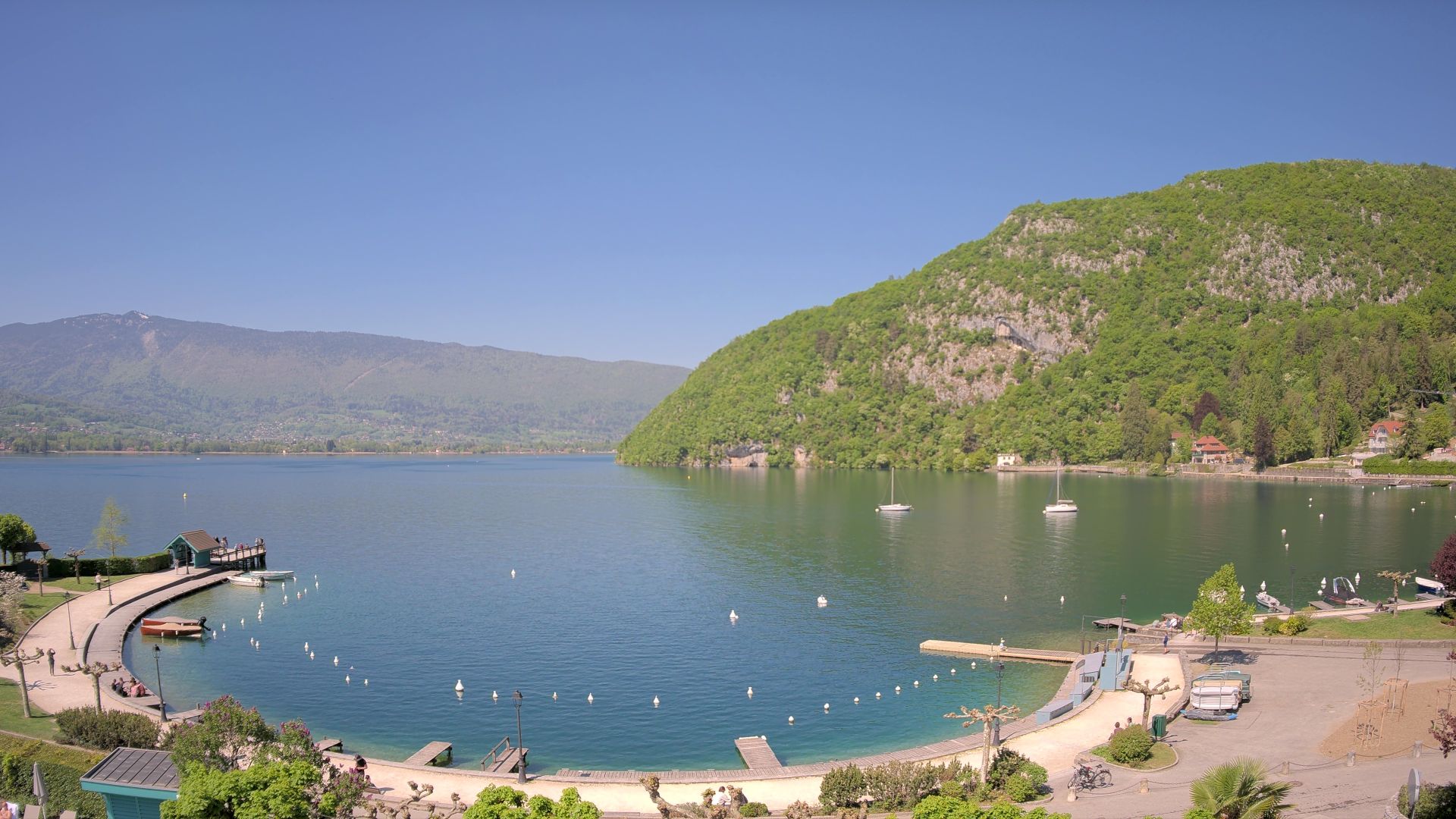 Talloires-Montmin: Baie de Talloires - Talloires - Lake Annecy - Annecy
