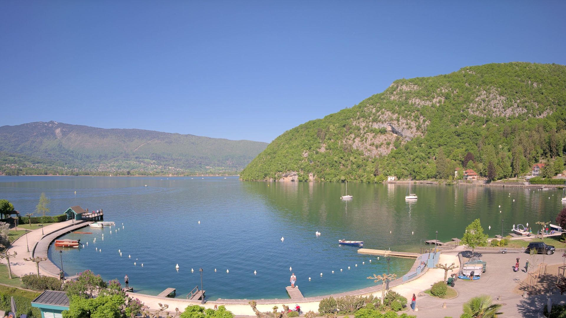 Talloires-Montmin: Baie de Talloires - Talloires - Lake Annecy - Annecy