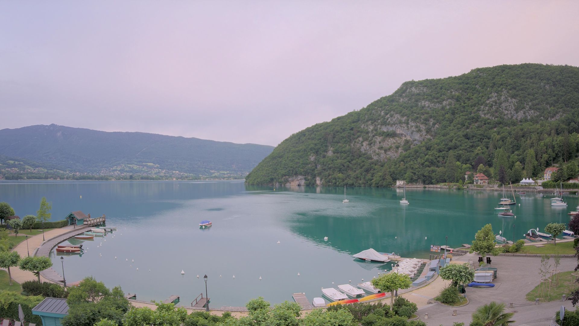 Talloires-Montmin: Baie de Talloires - Talloires - Lake Annecy - Annecy