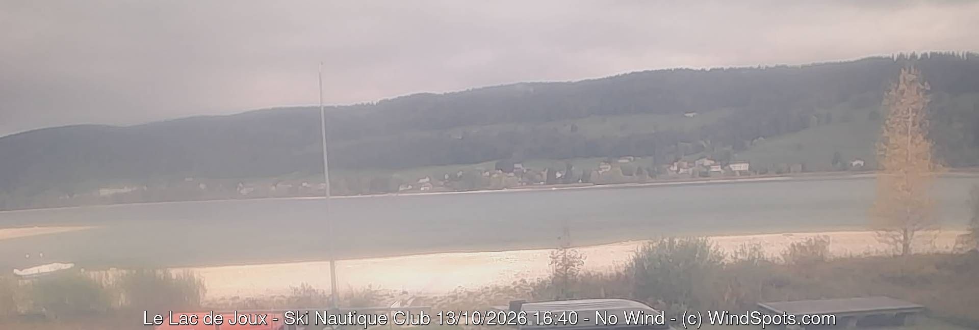 Le Chenit: Lac de Joux - base du ski nautique club Vallée de Joux