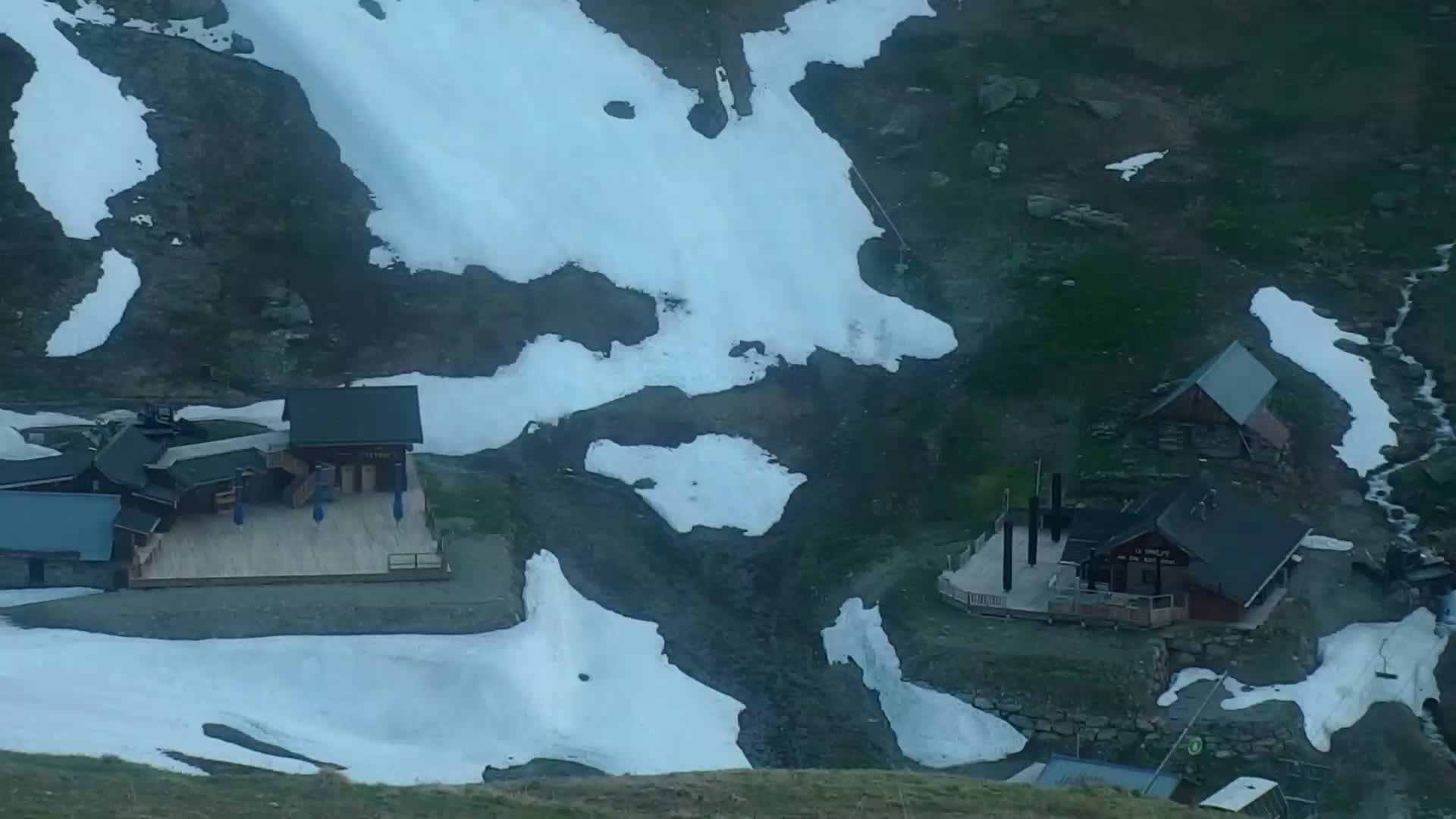 Saint-Sorlin-d'Arves: Arrivée piste bleue des lacs