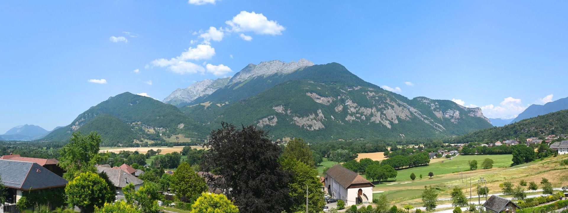 Giez: Golf de Giez - la dent de cons - La Tournette - Dents de Lanfon