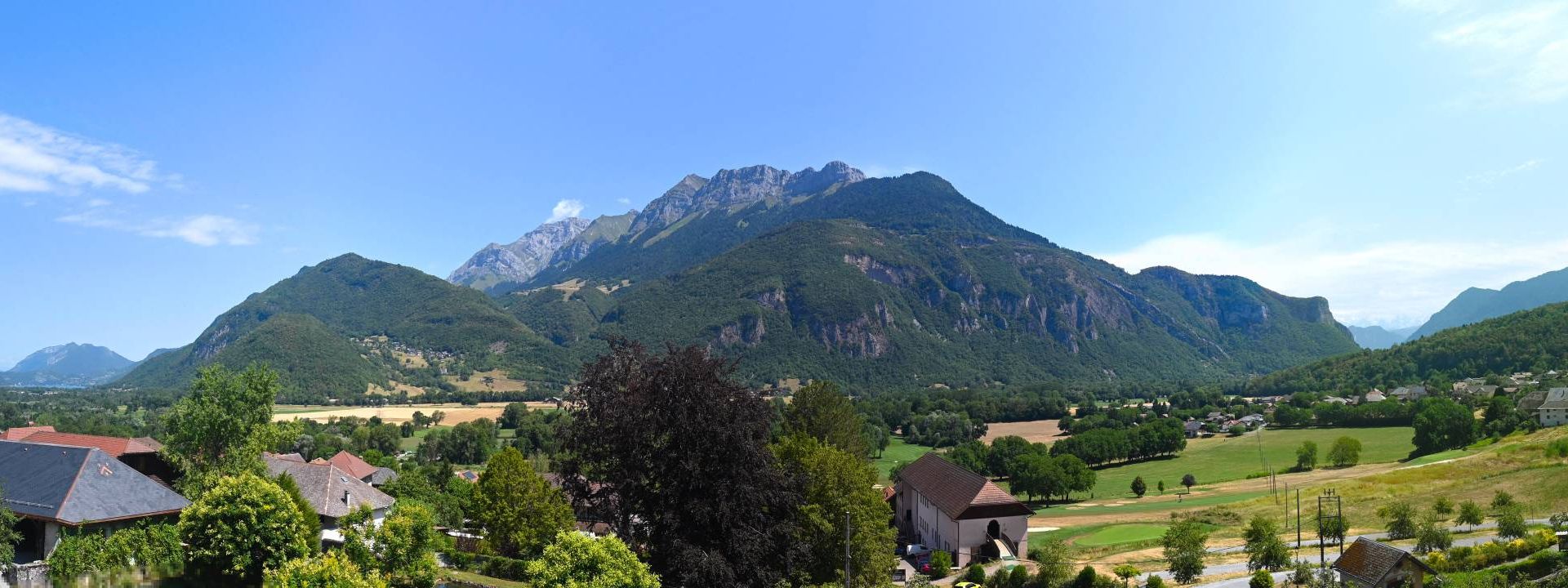 Giez: Golf de Giez - la dent de cons - La Tournette - Dents de Lanfon