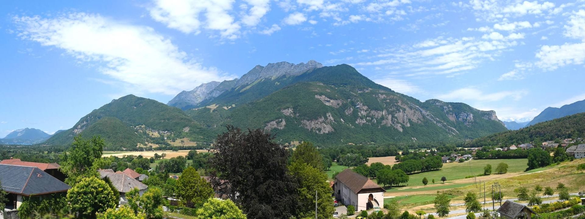 Giez: Golf de Giez - la dent de cons - La Tournette - Dents de Lanfon