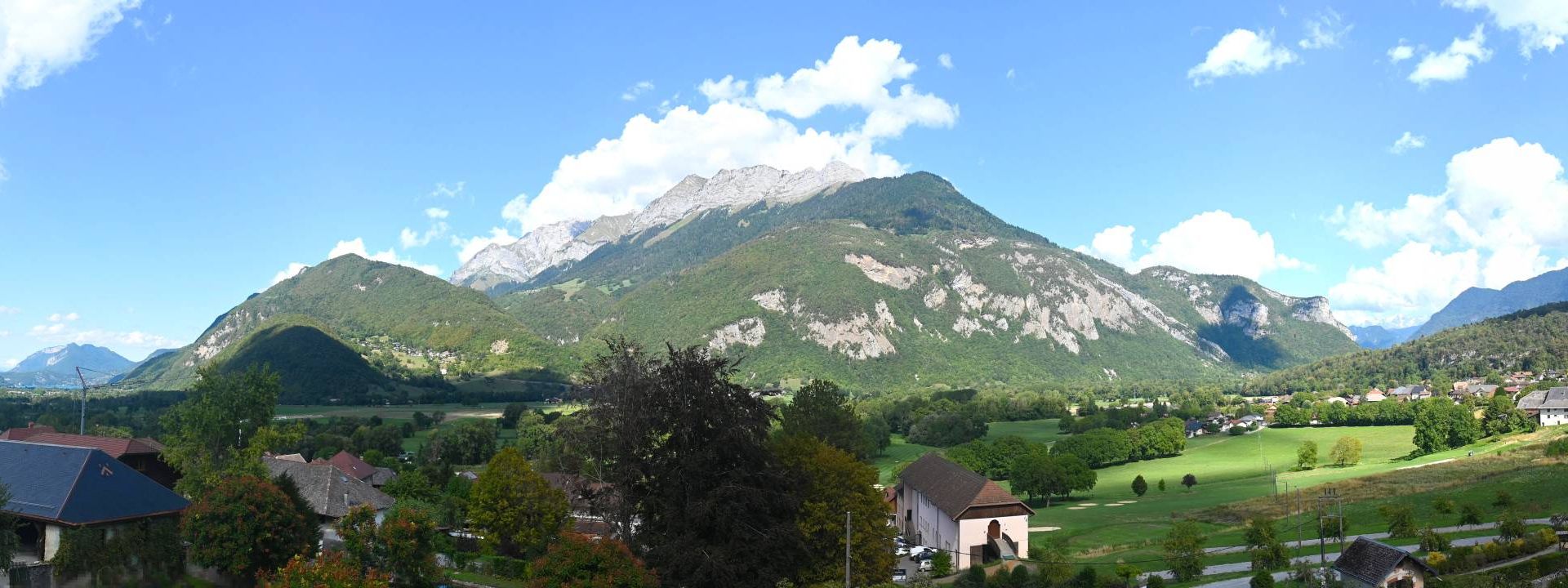 Giez: Golf de Giez - la dent de cons - La Tournette - Dents de Lanfon