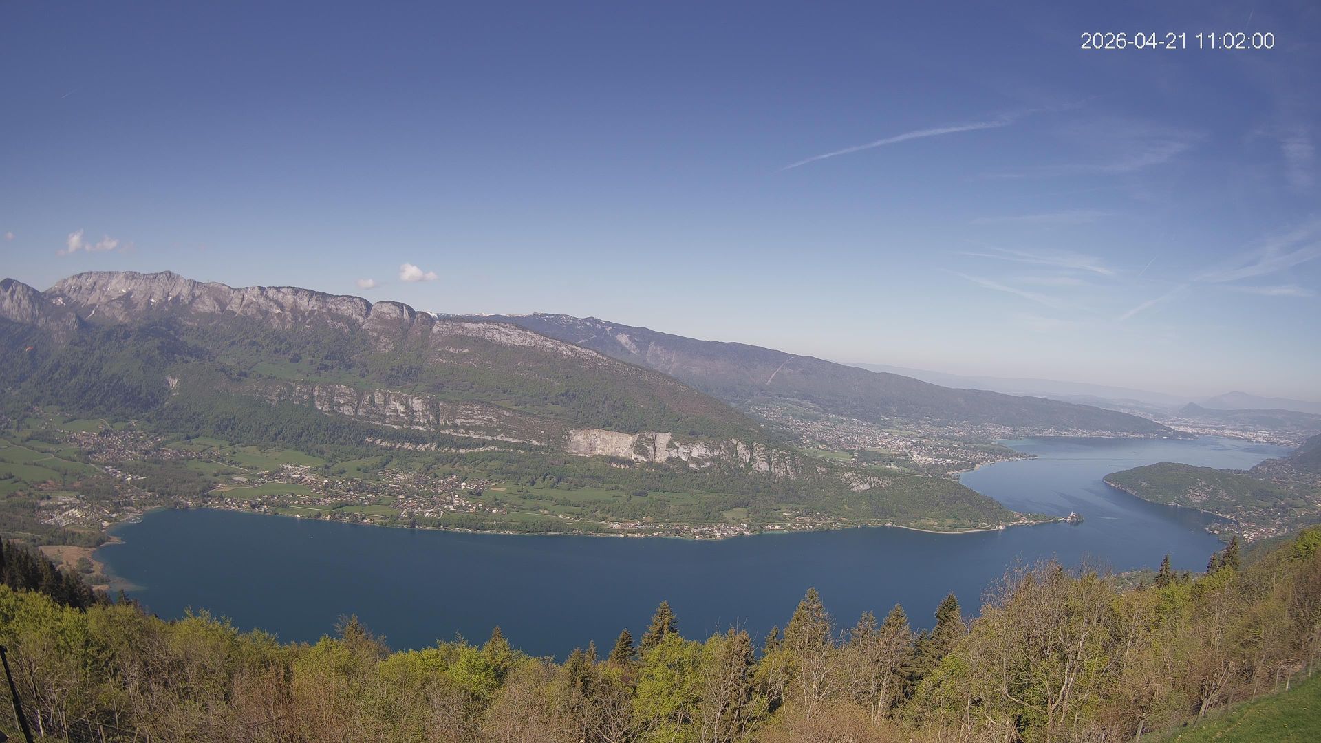 Talloires-Montmin: Vue sur le Lac d'annecy