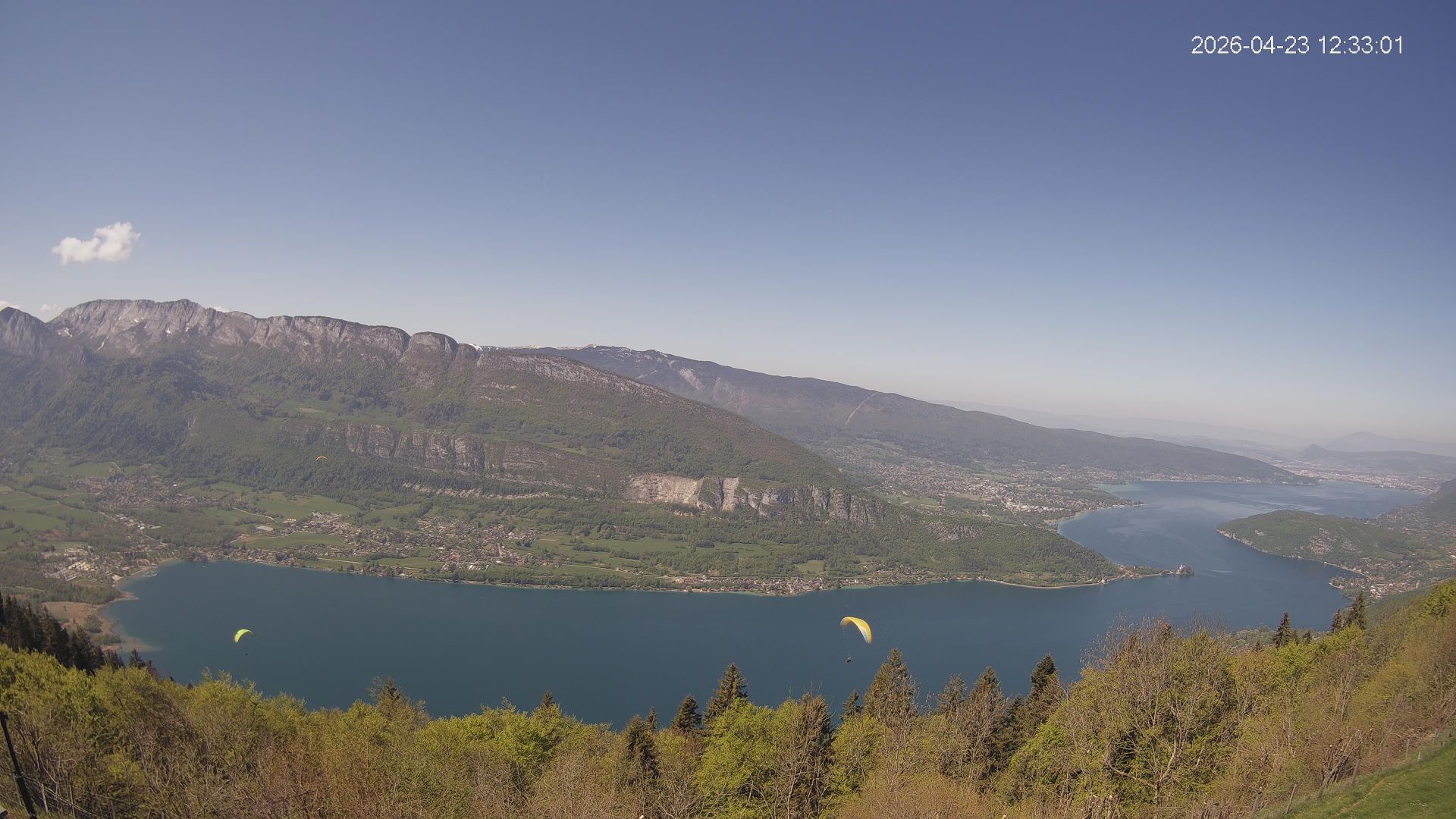 Talloires-Montmin: Vue sur le Lac d'annecy