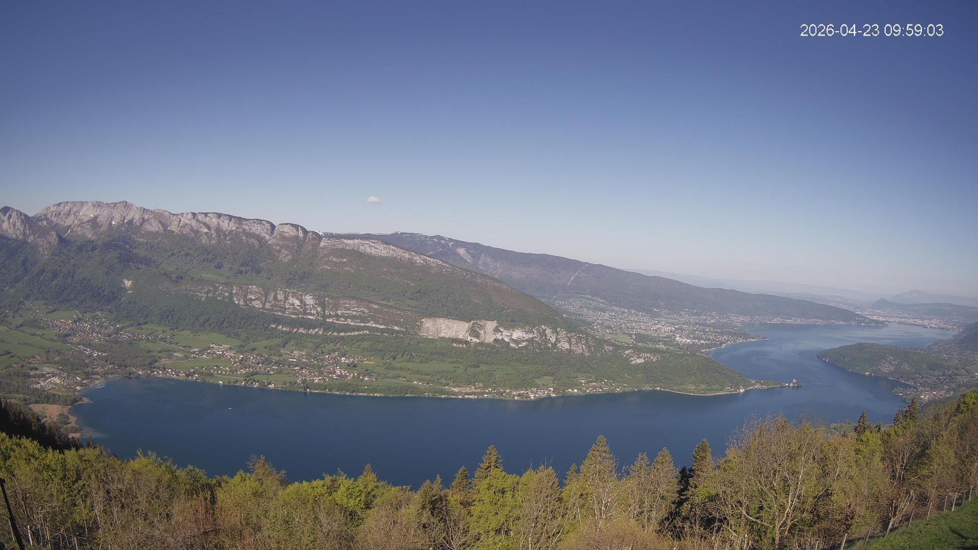 Talloires-Montmin: Vue sur le Lac d'annecy