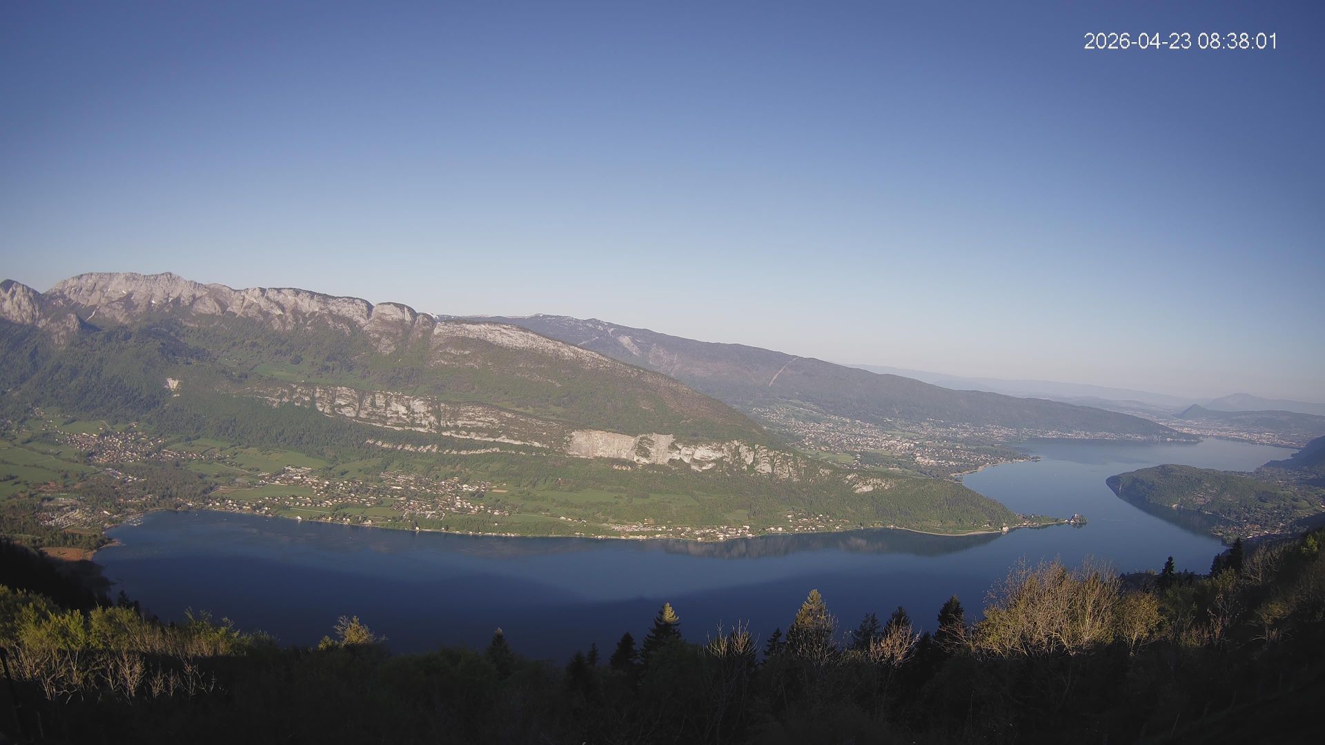 Talloires-Montmin: Vue sur le Lac d'annecy