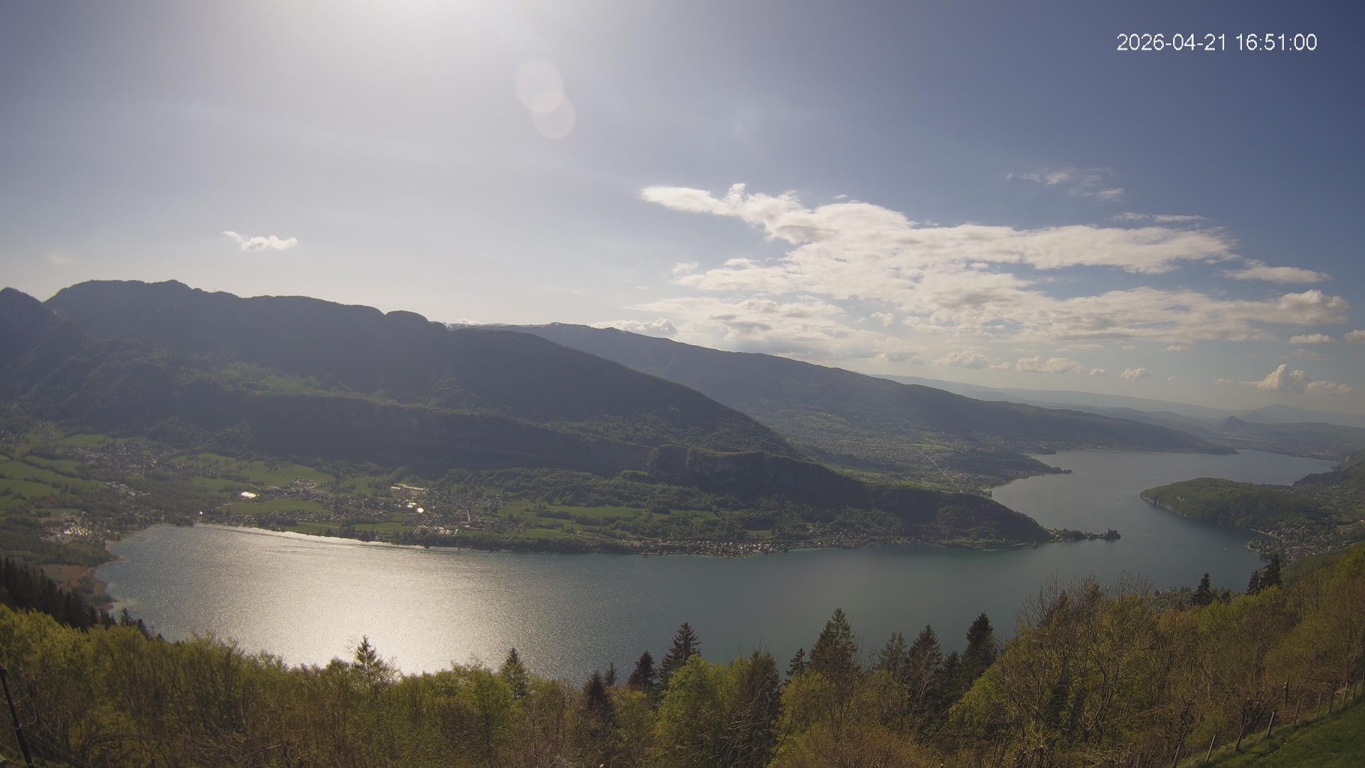 Talloires-Montmin: Vue sur le Lac d'annecy