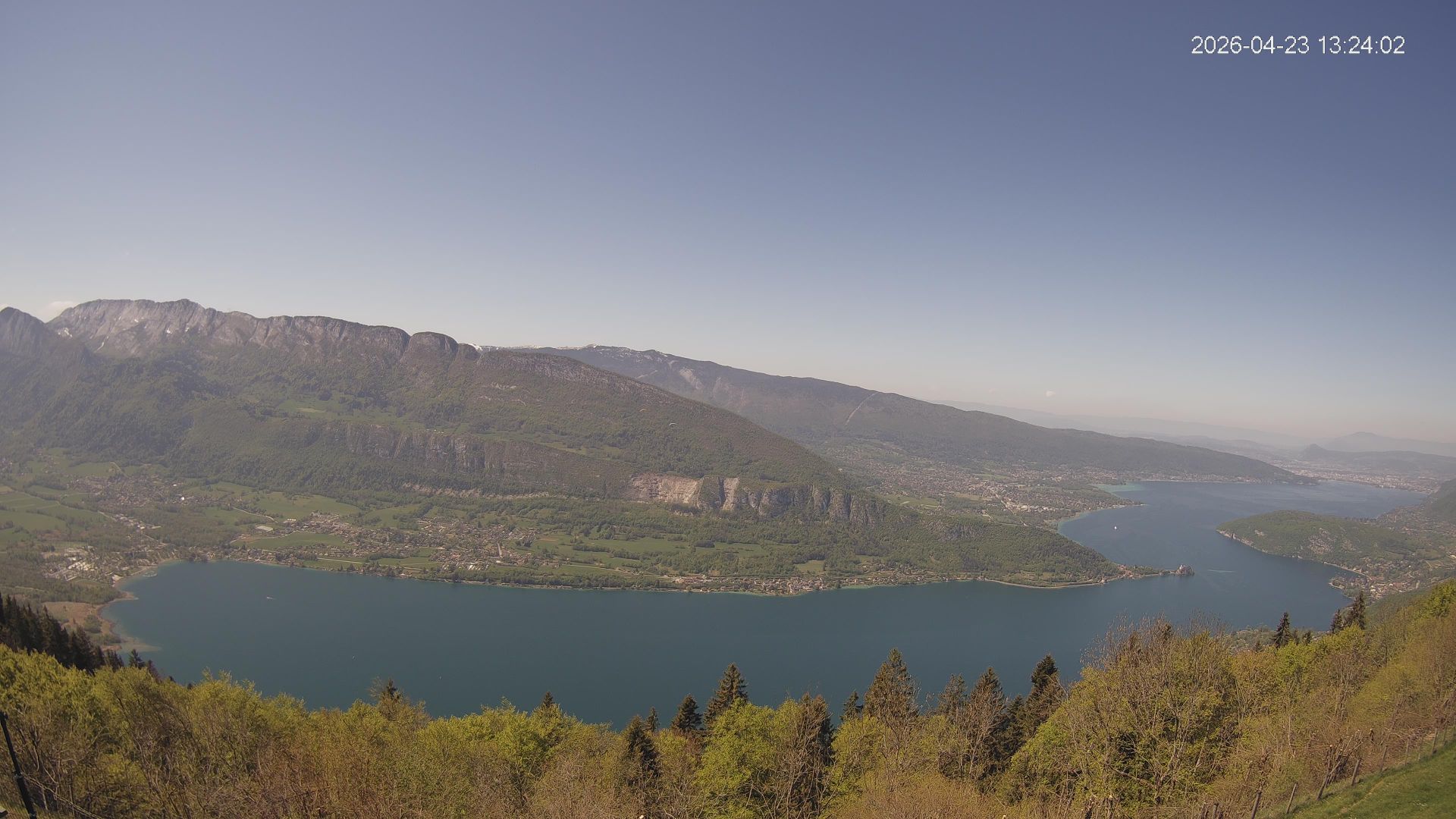 Talloires-Montmin: Vue sur le Lac d'annecy