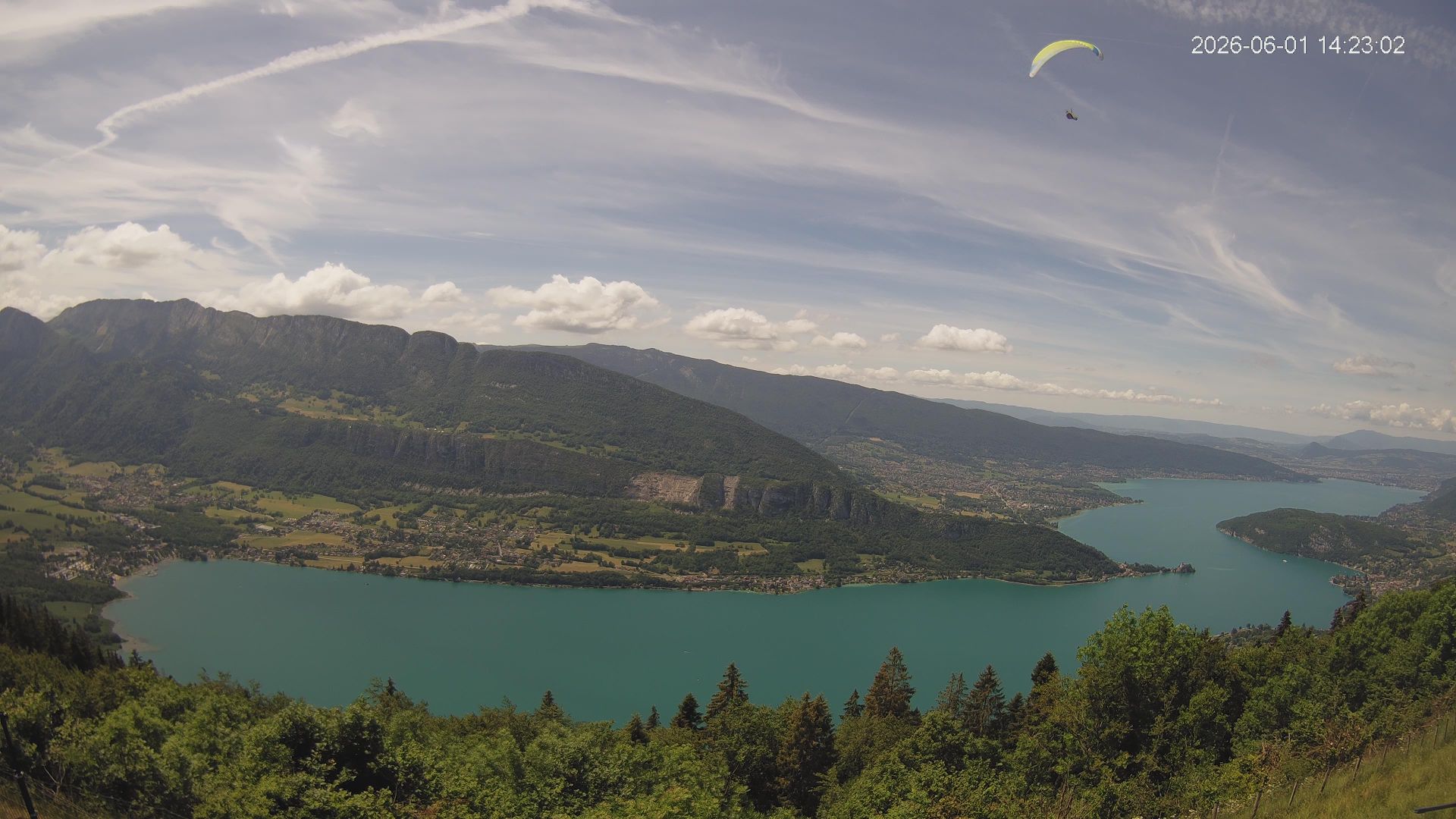 Talloires-Montmin: Vue sur le Lac d'annecy