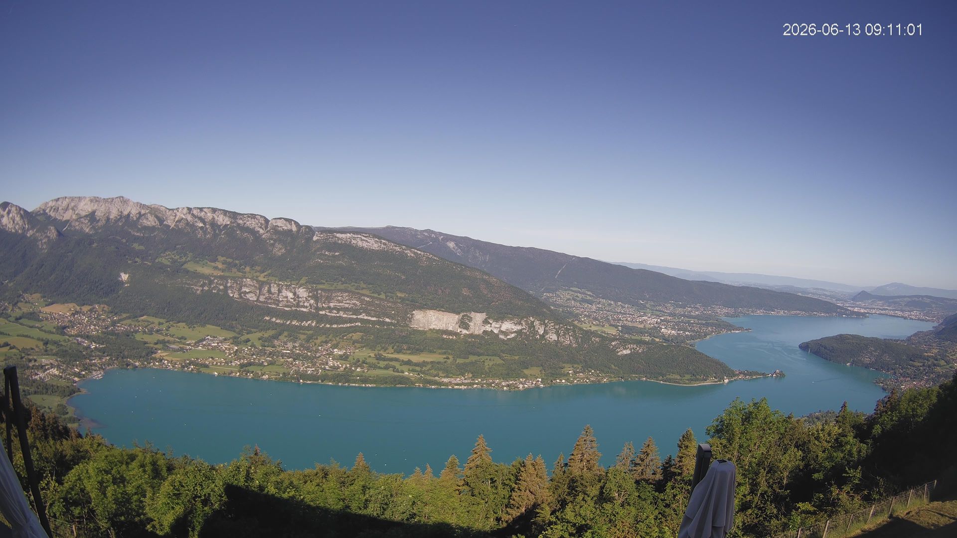 Talloires-Montmin: Vue sur le Lac d'annecy