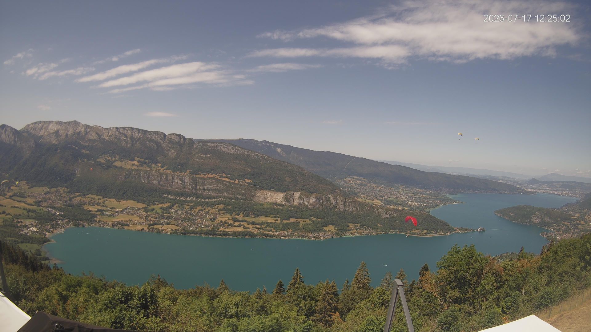 Talloires-Montmin: Vue sur le Lac d'annecy