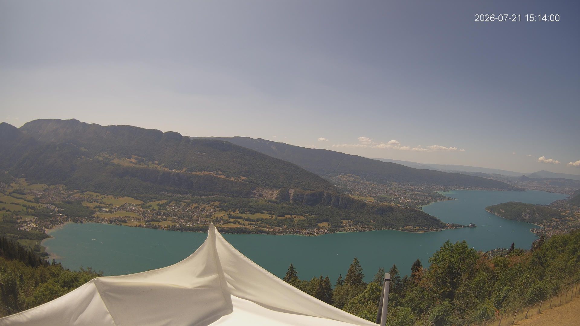 Talloires-Montmin: Vue sur le Lac d'annecy
