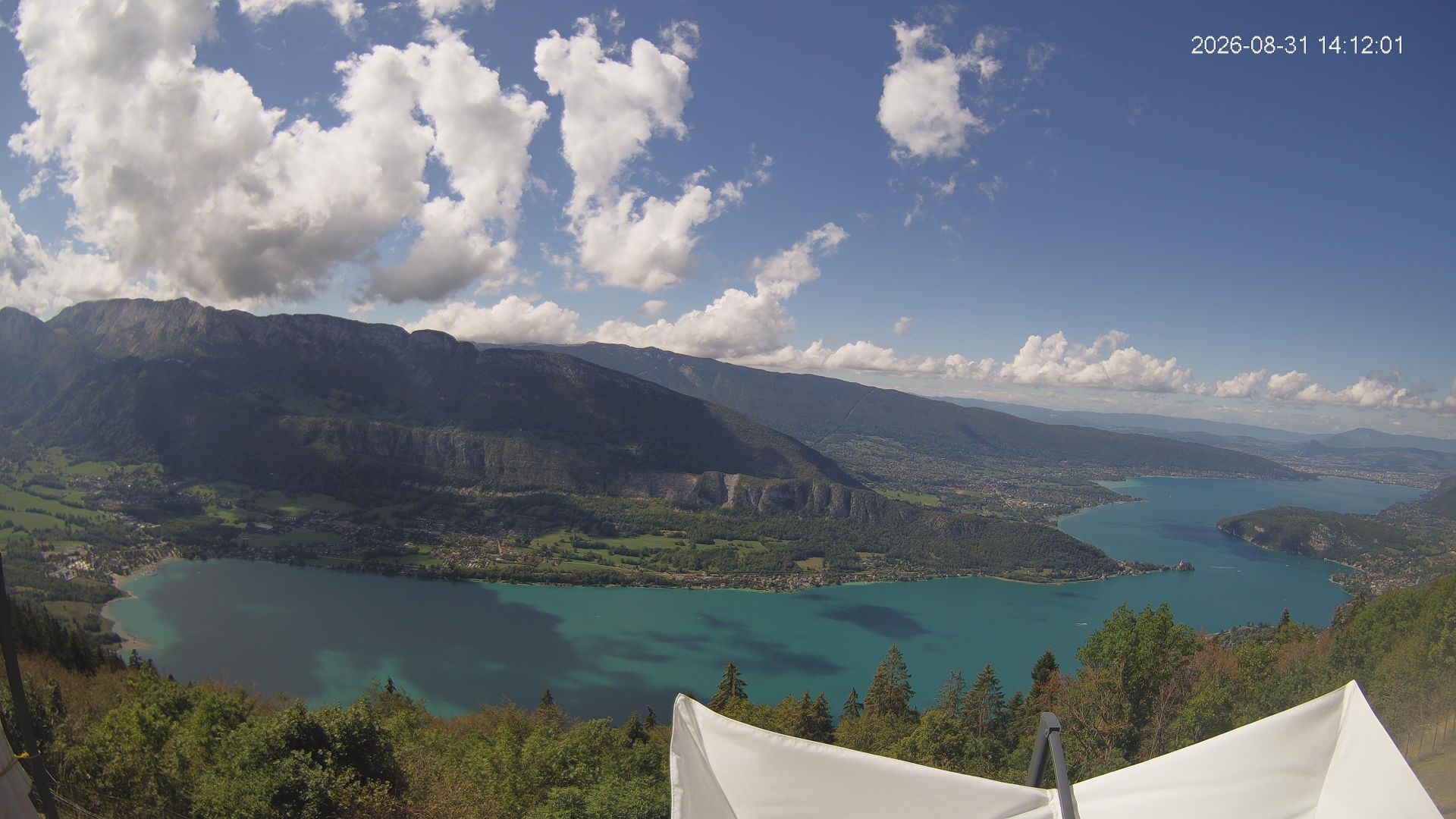 Talloires-Montmin: Vue sur le Lac d'annecy