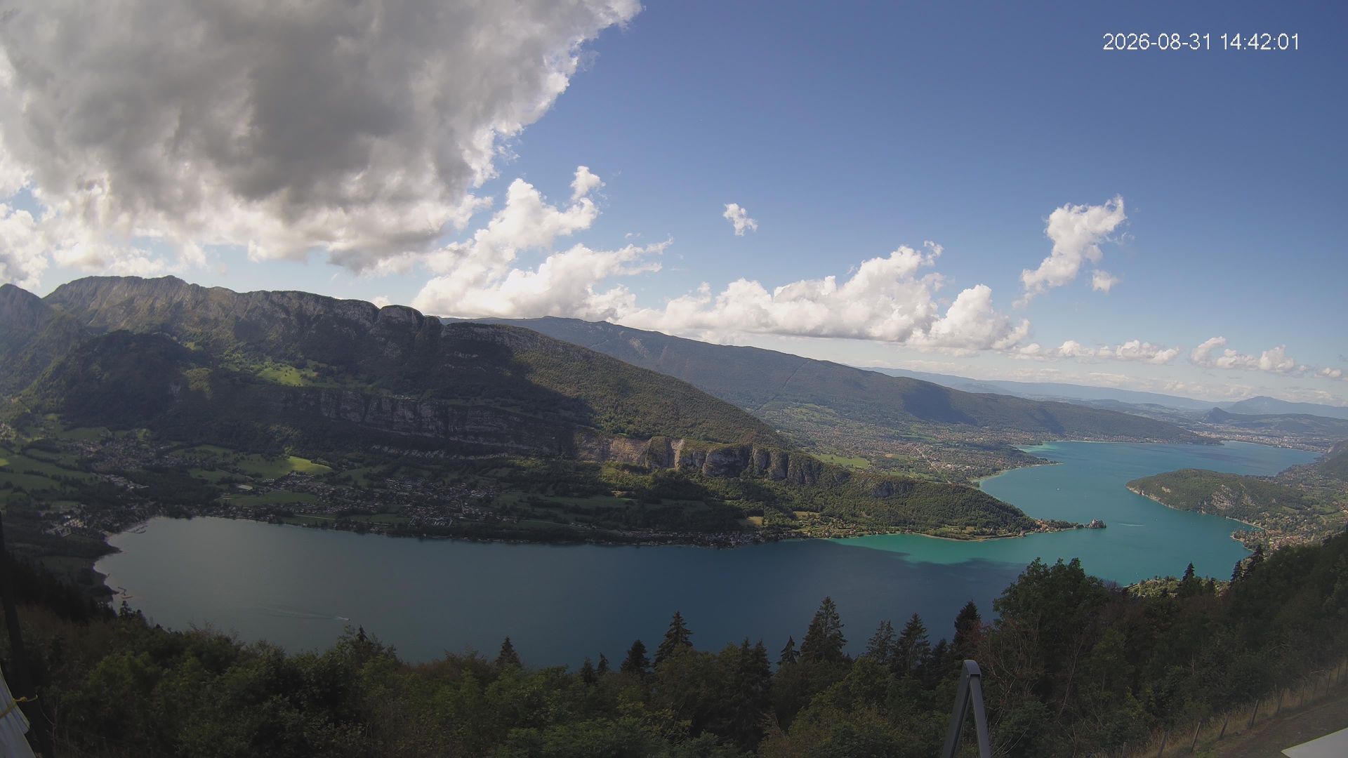 Talloires-Montmin: Vue sur le Lac d'annecy