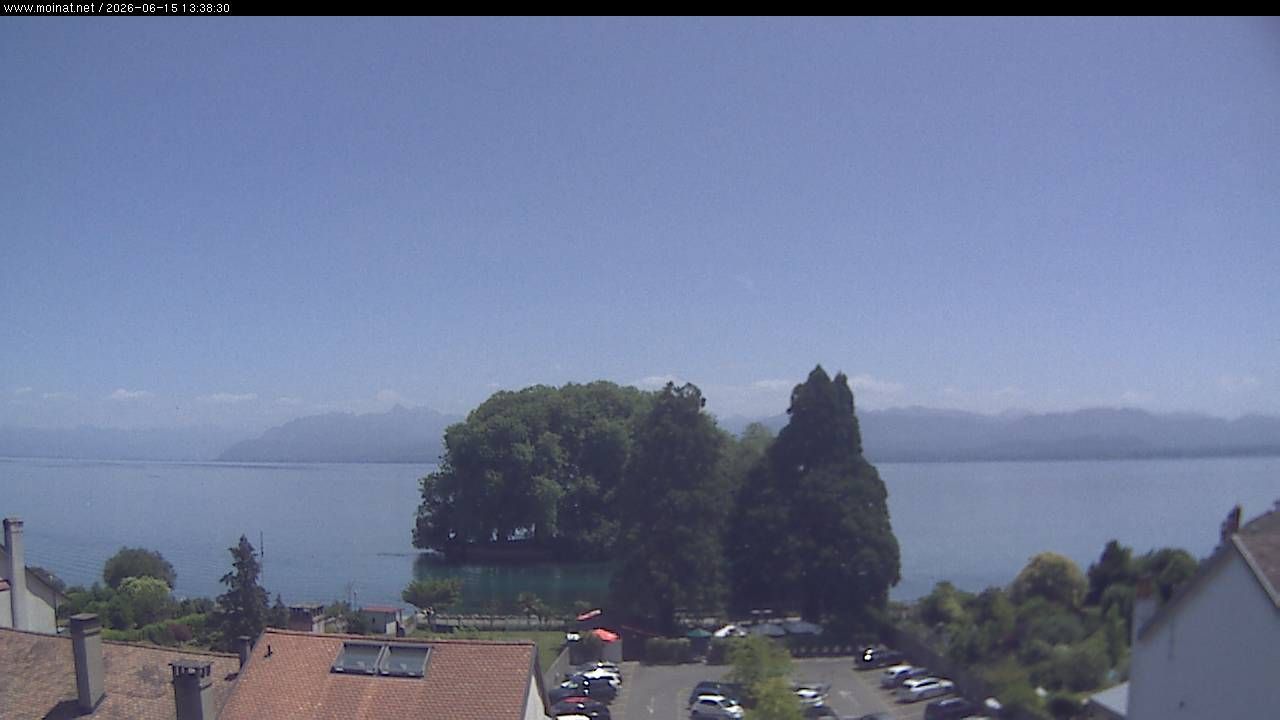 Rolle › Sud-est: Île de la Harpe - Lac de Lausanne