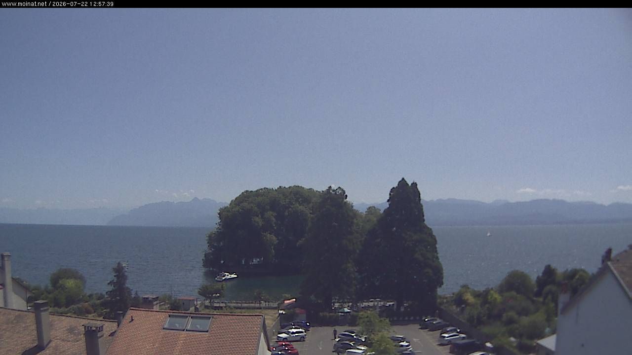 Rolle › Sud-est: Île de la Harpe - Lac de Lausanne