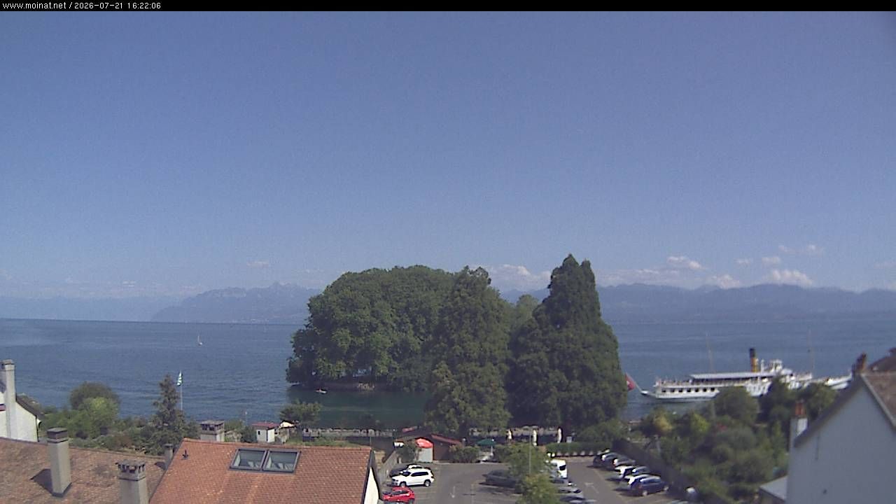 Rolle › Sud-est: Île de la Harpe - Lac de Lausanne