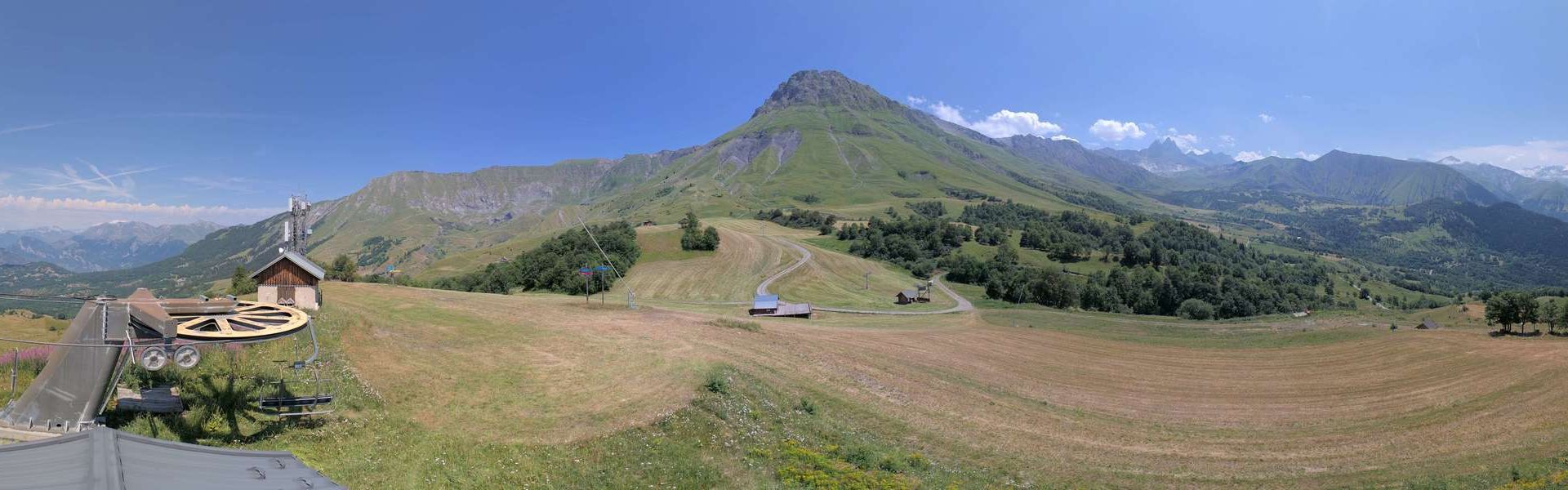 Albiez-Montrond › Sud-est: Téléski des aplanes - Pointe d'Emy